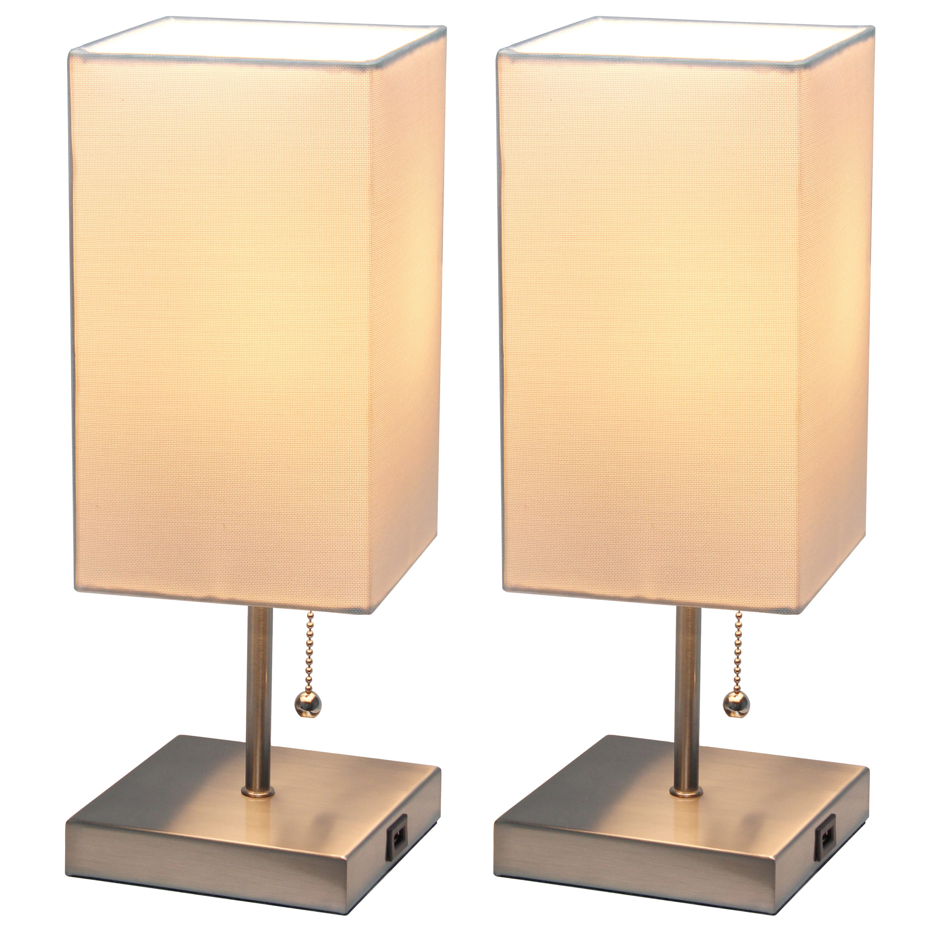 Simple Designs LC7000-WHT Table-Lamps - View #3