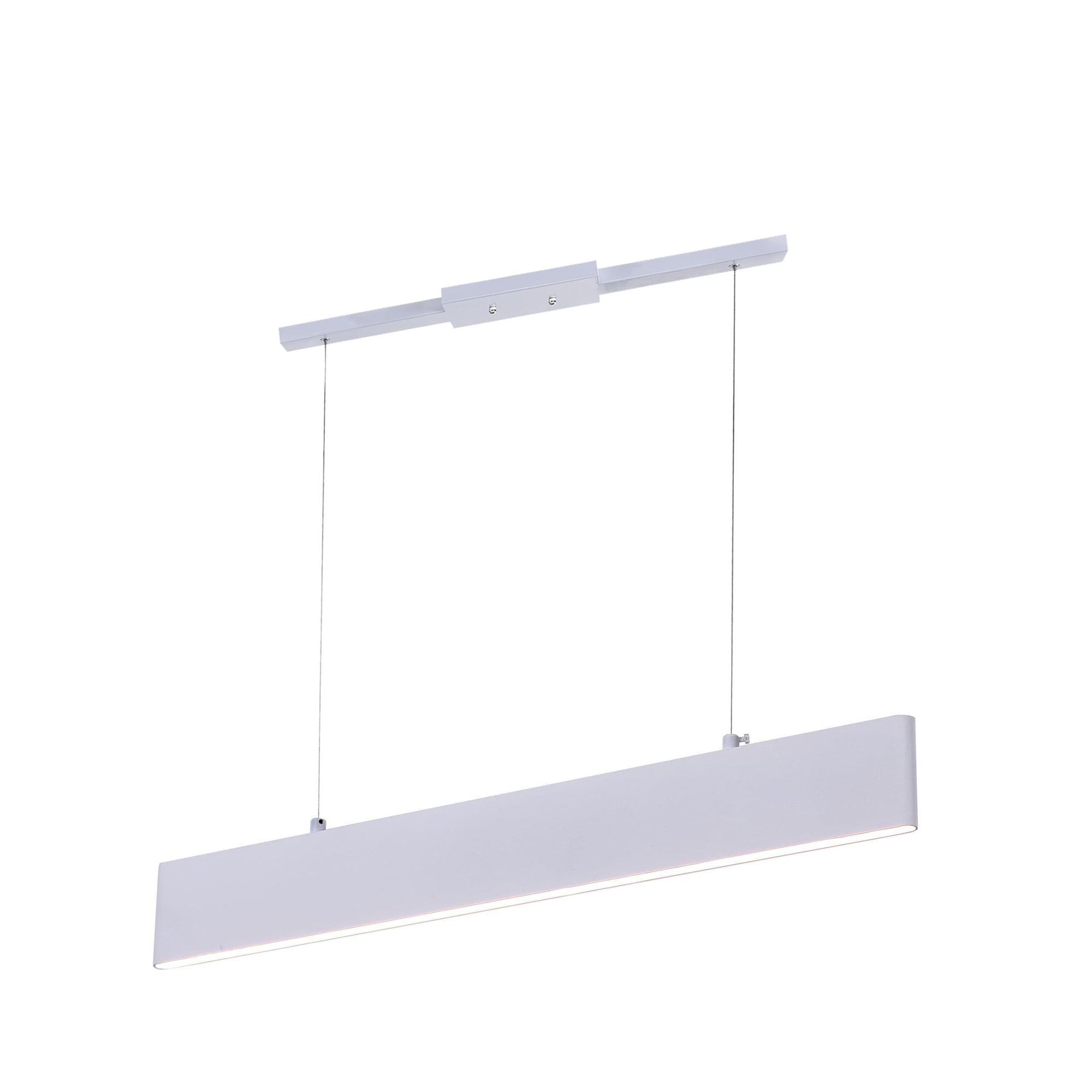 CWI Lighting 7145P25-1-266-RC Krista Satin White Modern/contemporary Integrated LED For Use in Bathrooms, Bedrooms, Dining Rooms, Foyers, Kitchens, Living Rooms Chandelier