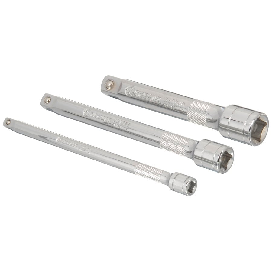Kobalt 85230 3-Piece 1/4-in; 3/8-in; 1/2-in Drive Socket Extension Set