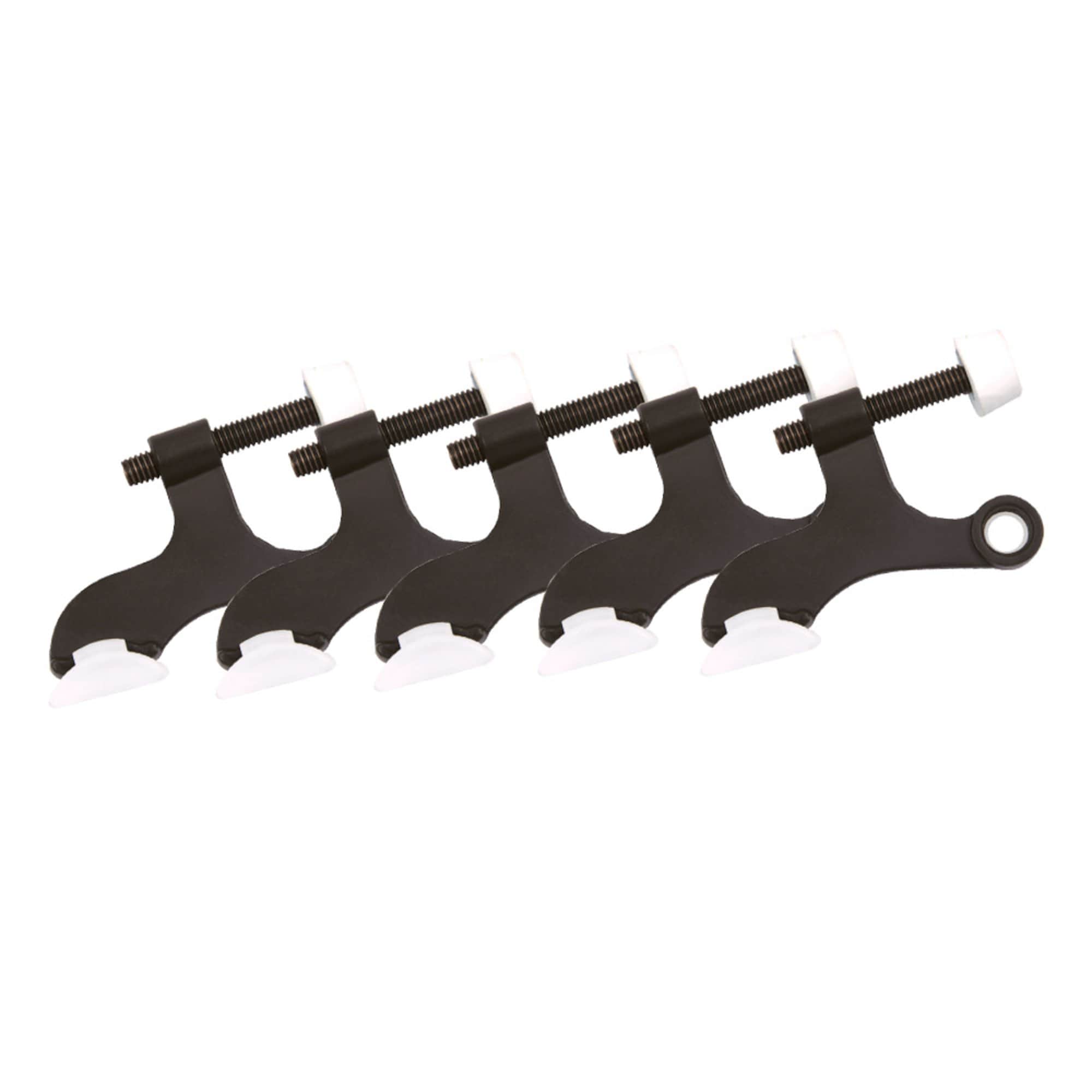 Design House 181925 1-3/4-in Oil-rubbed bronze Bumper Door Stop 5 -Pack