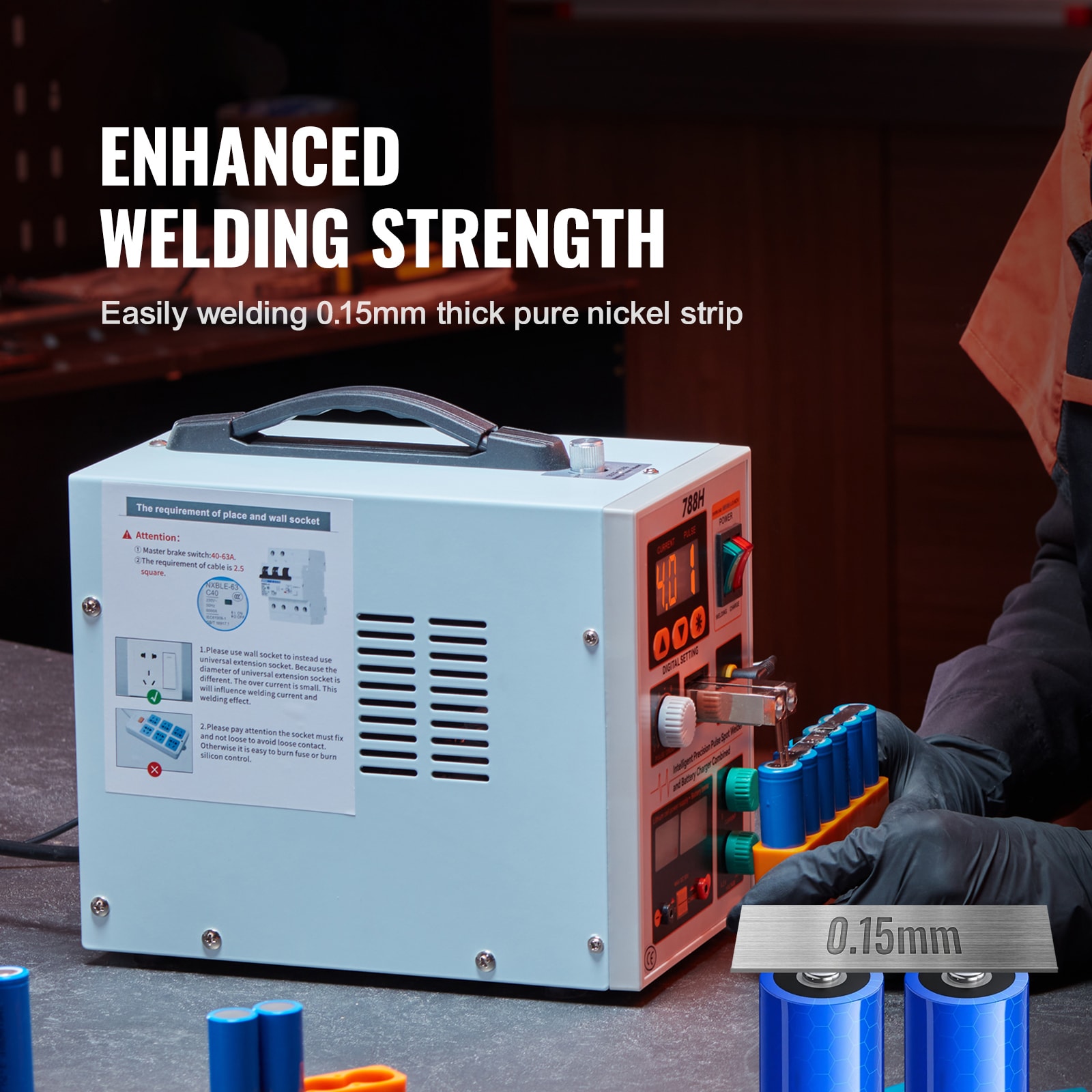 VEVOR BYQDCDHJX015TCK0CV1 Wire-Feed-Welders - View #3