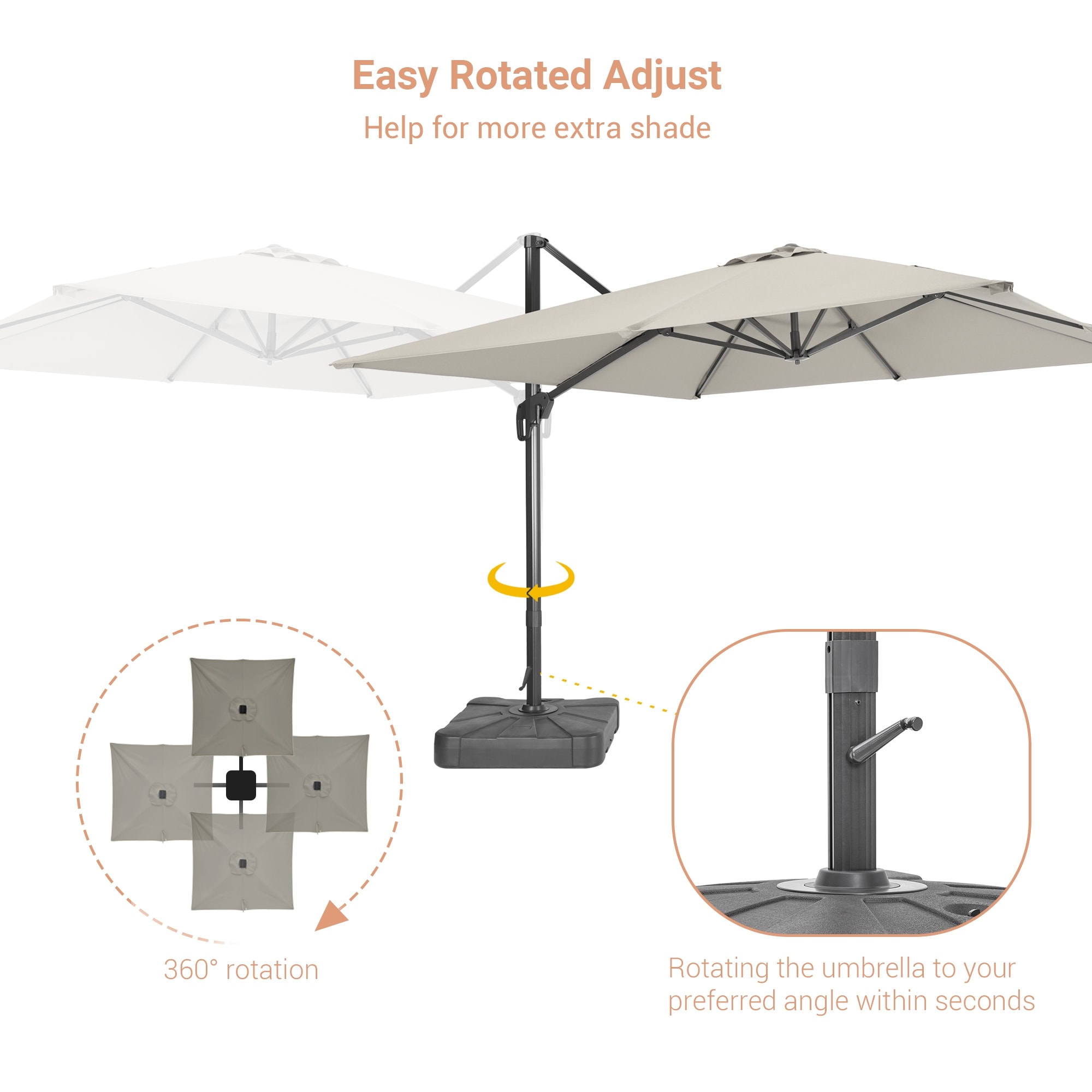 ACEGOSES LW-1010-GY Umbrellas-2 - View #6
