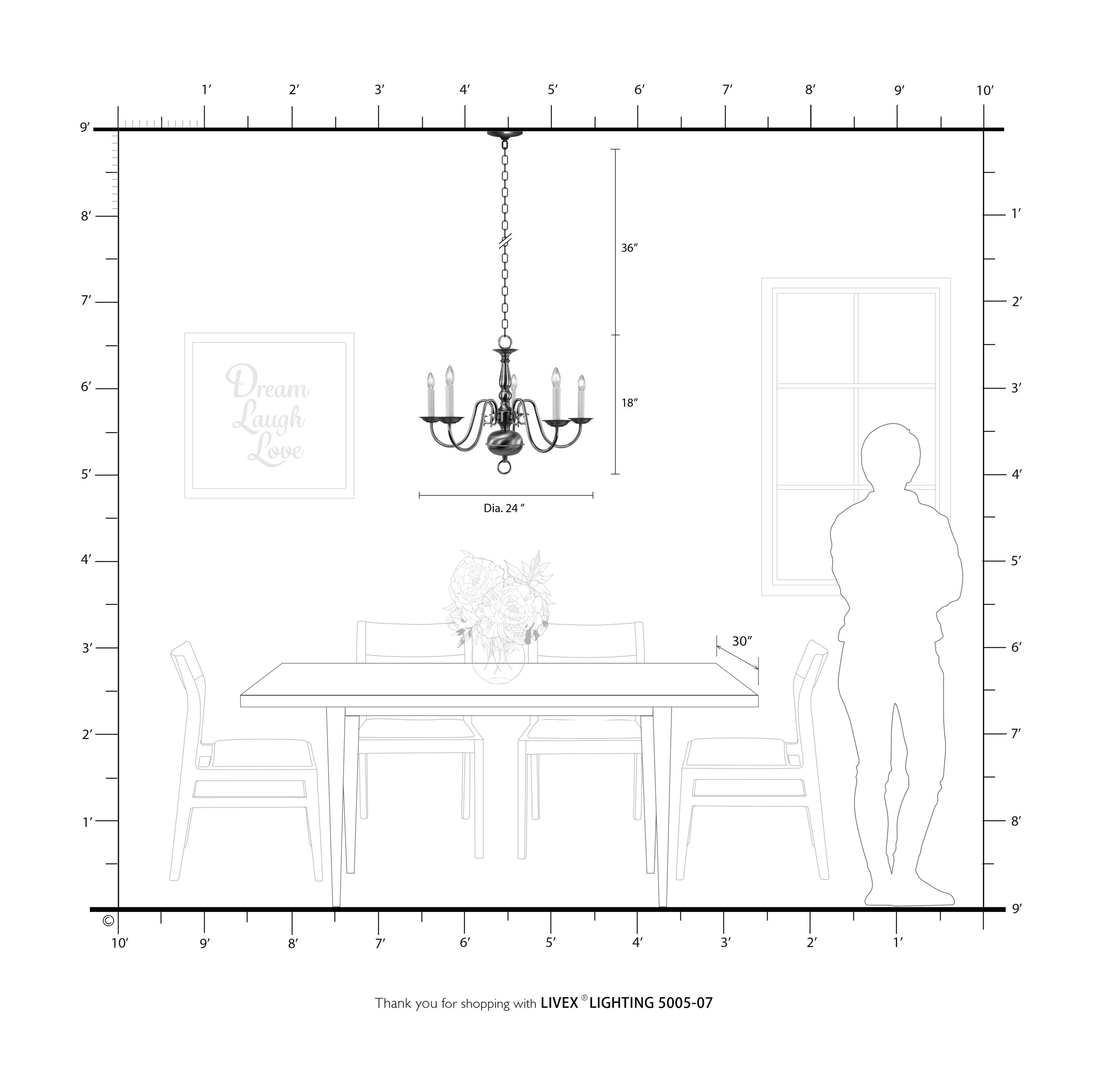 Livex Lighting 5005-07 b090015 - View #4