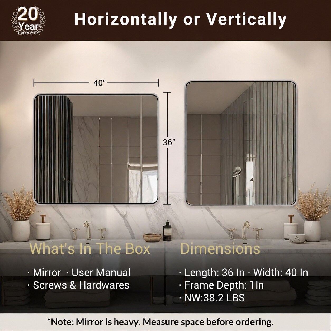 AOIZGMY LAZ0710Z060 Decor-Mirrors - View #2