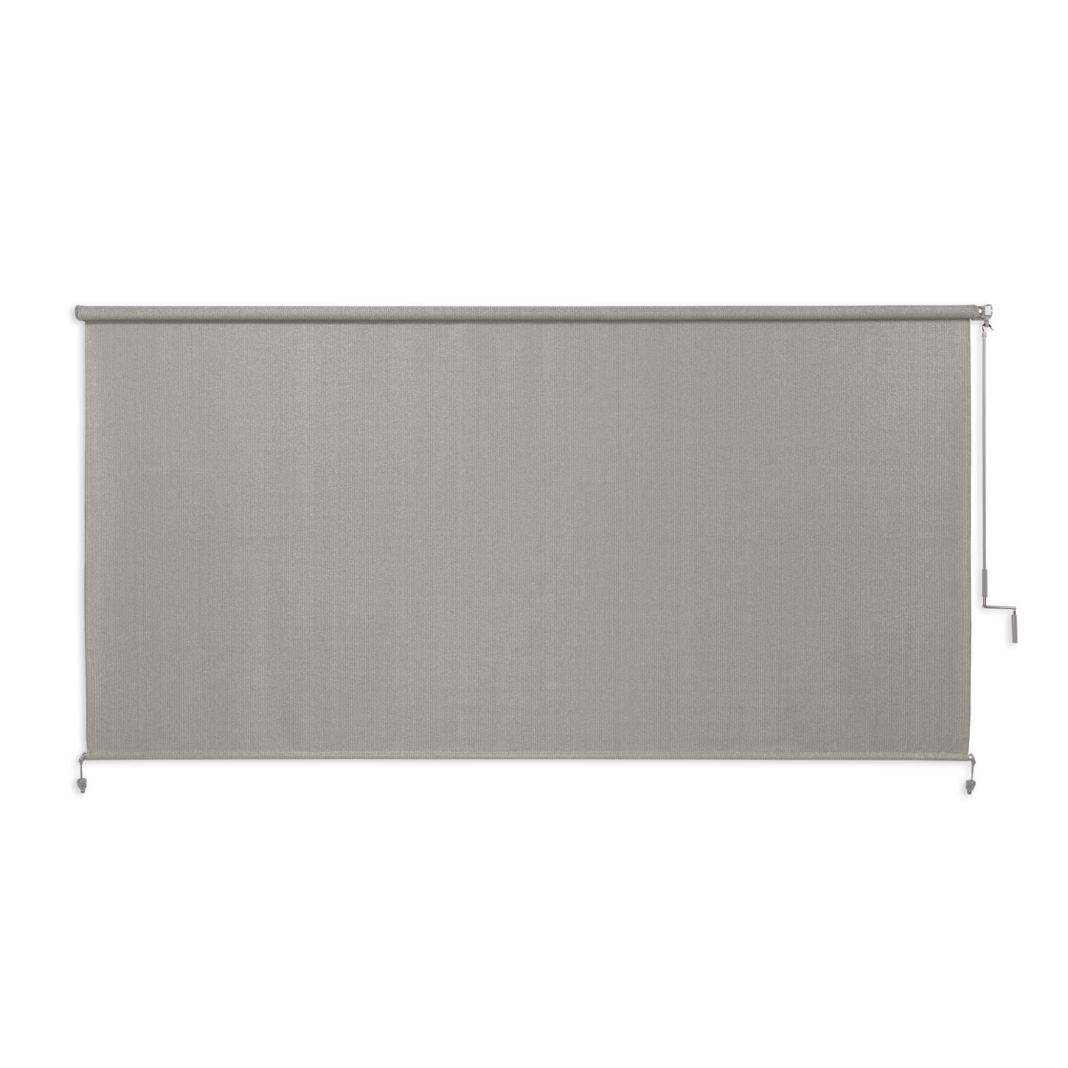 Coolaroo 507619 120-in x 84-in HeatShield Frost Light Filtering Cordless Outdoor Roller shade