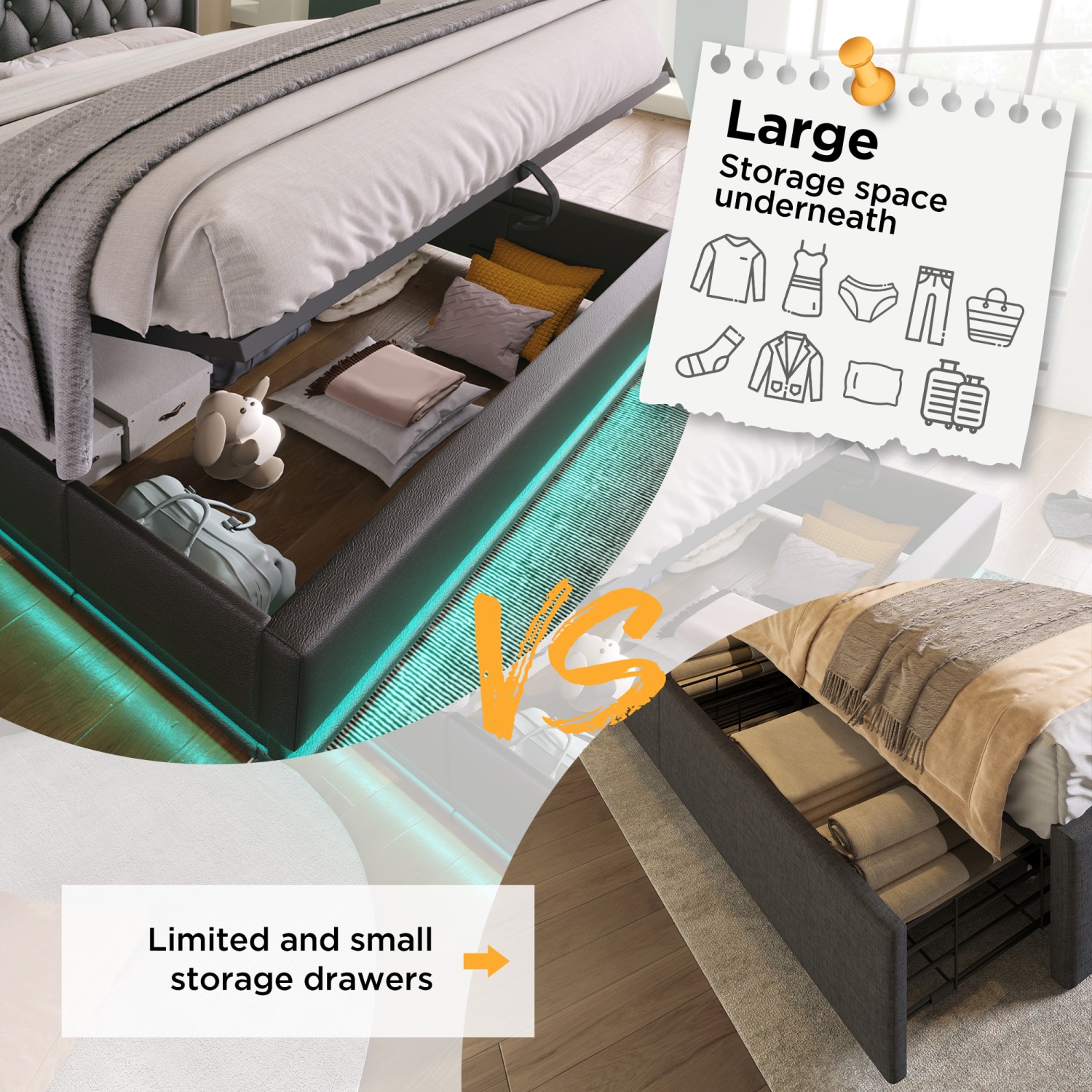 Streamdale Furniture N736P188807B beds - View #2
