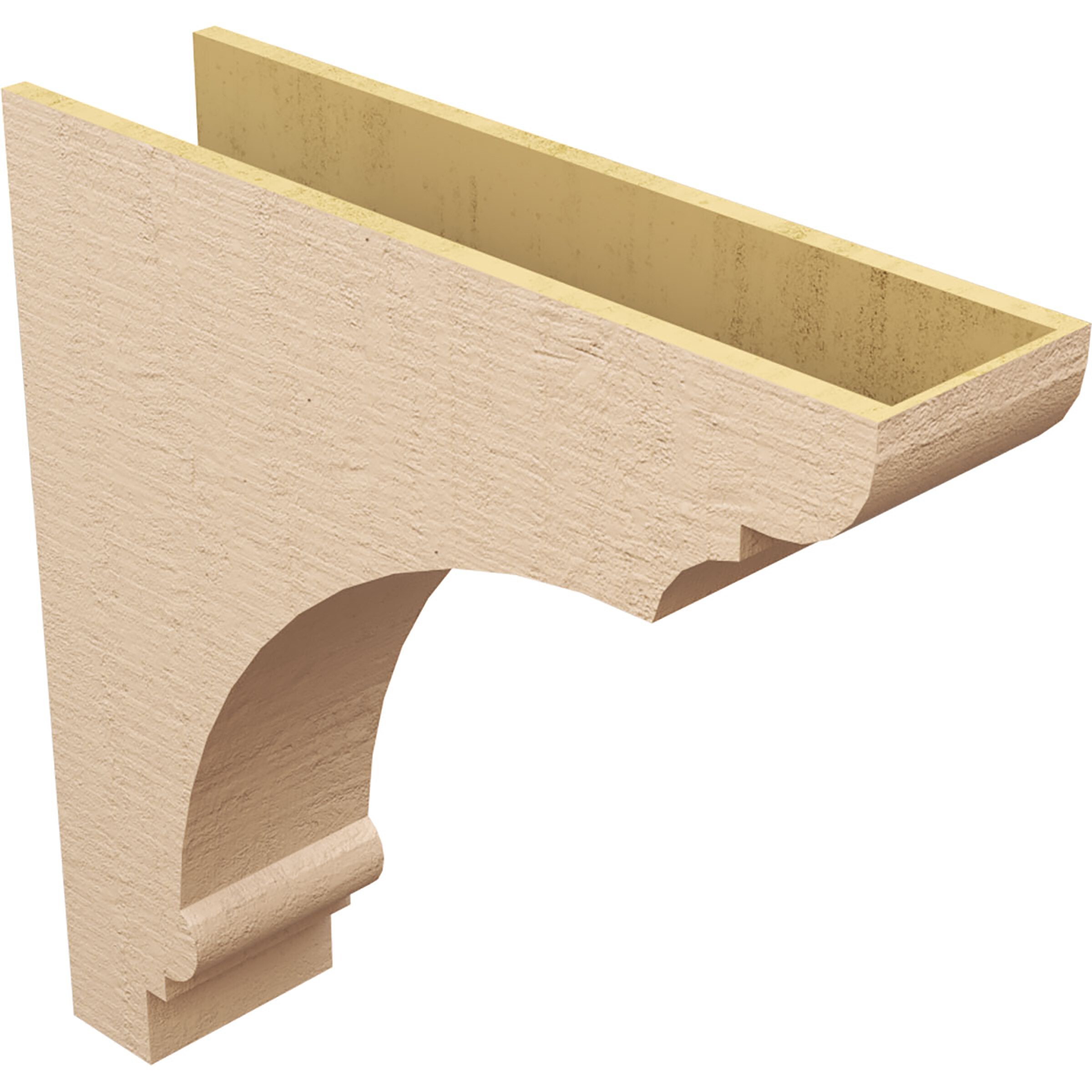 Ekena Millwork CORU09X36X36HUGRCPR corbels - View #5
