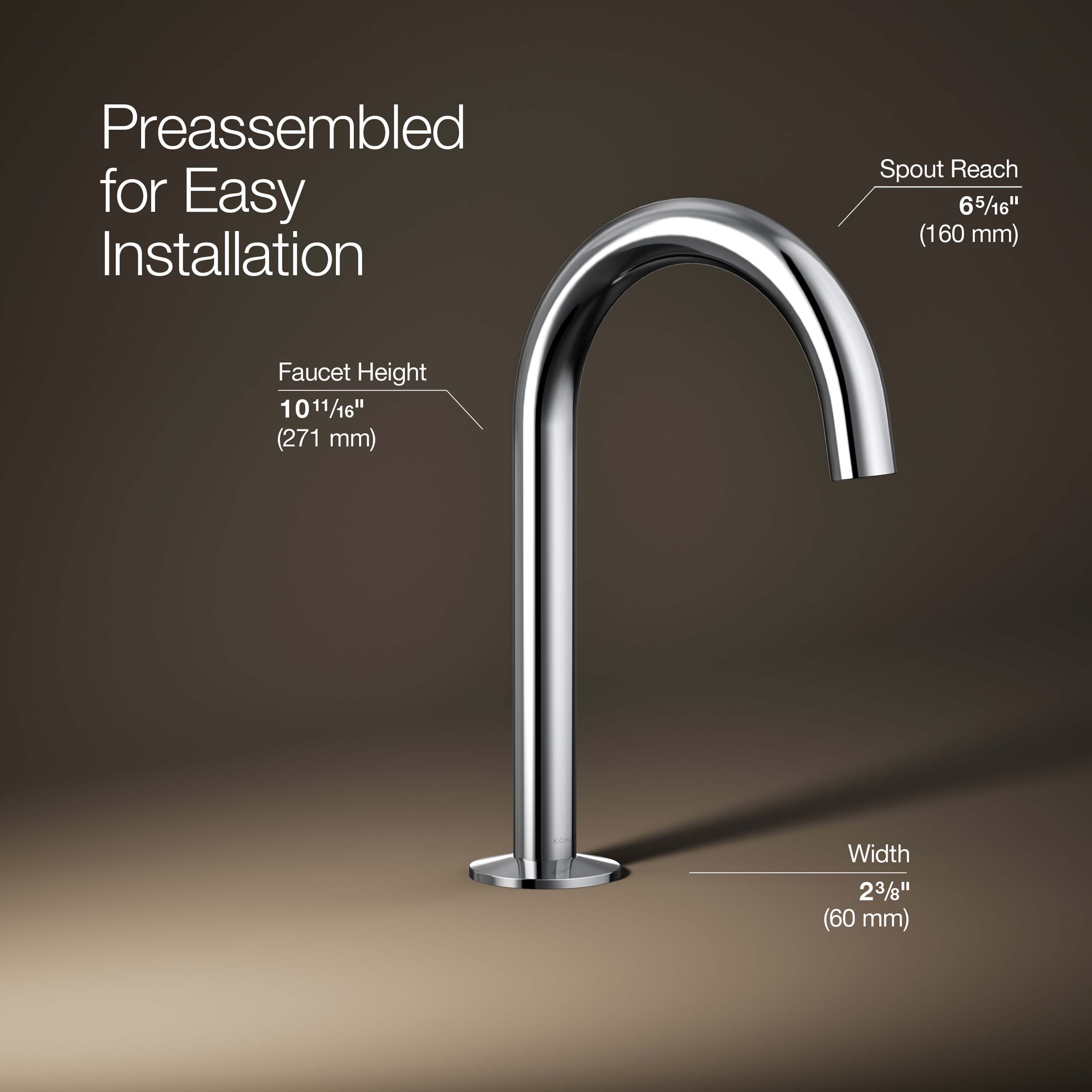 KOHLER K-77967-CP Lavatory-Faucets - View #4