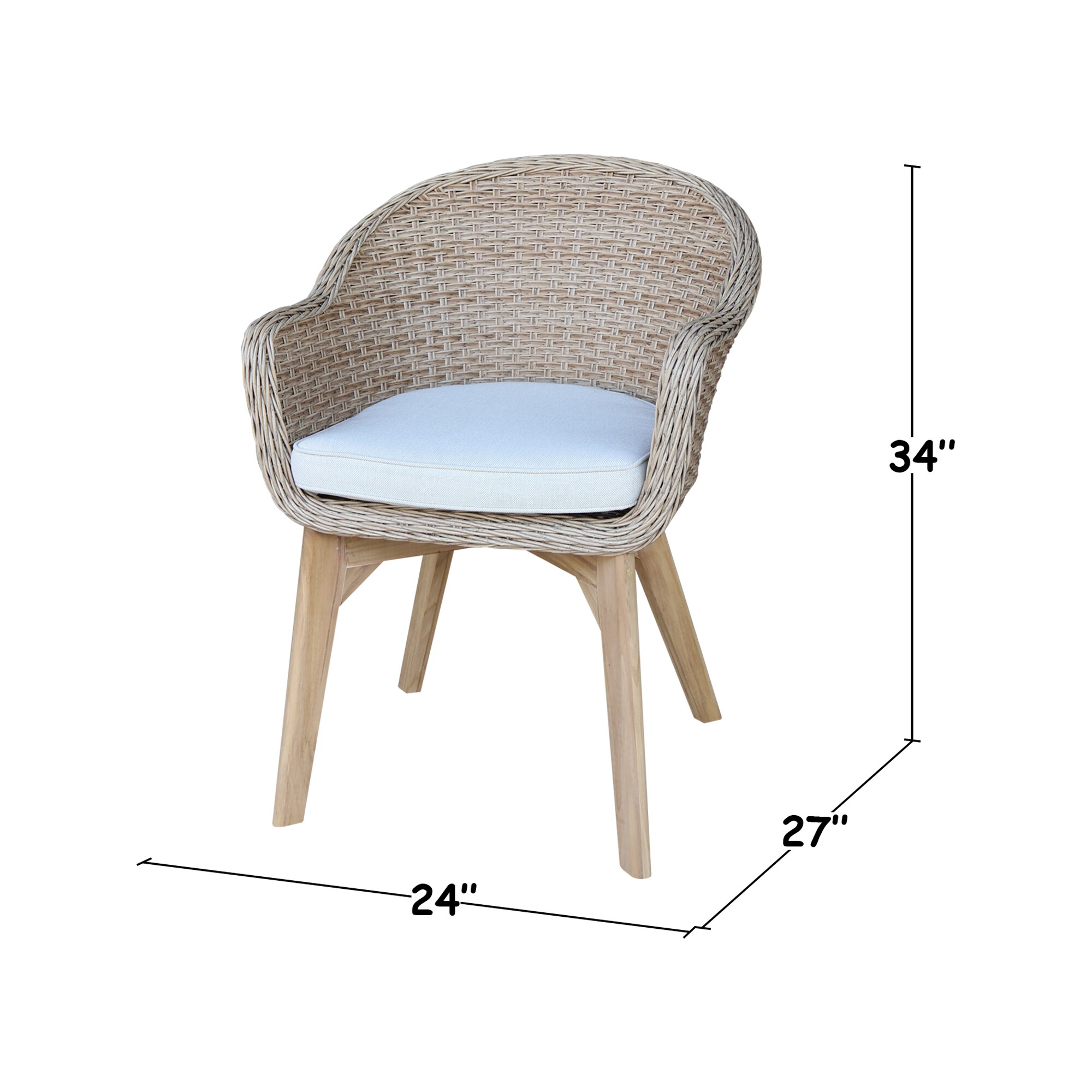 International Concepts KODT-448R-431-3 Patio-Dining-Sets - View #7