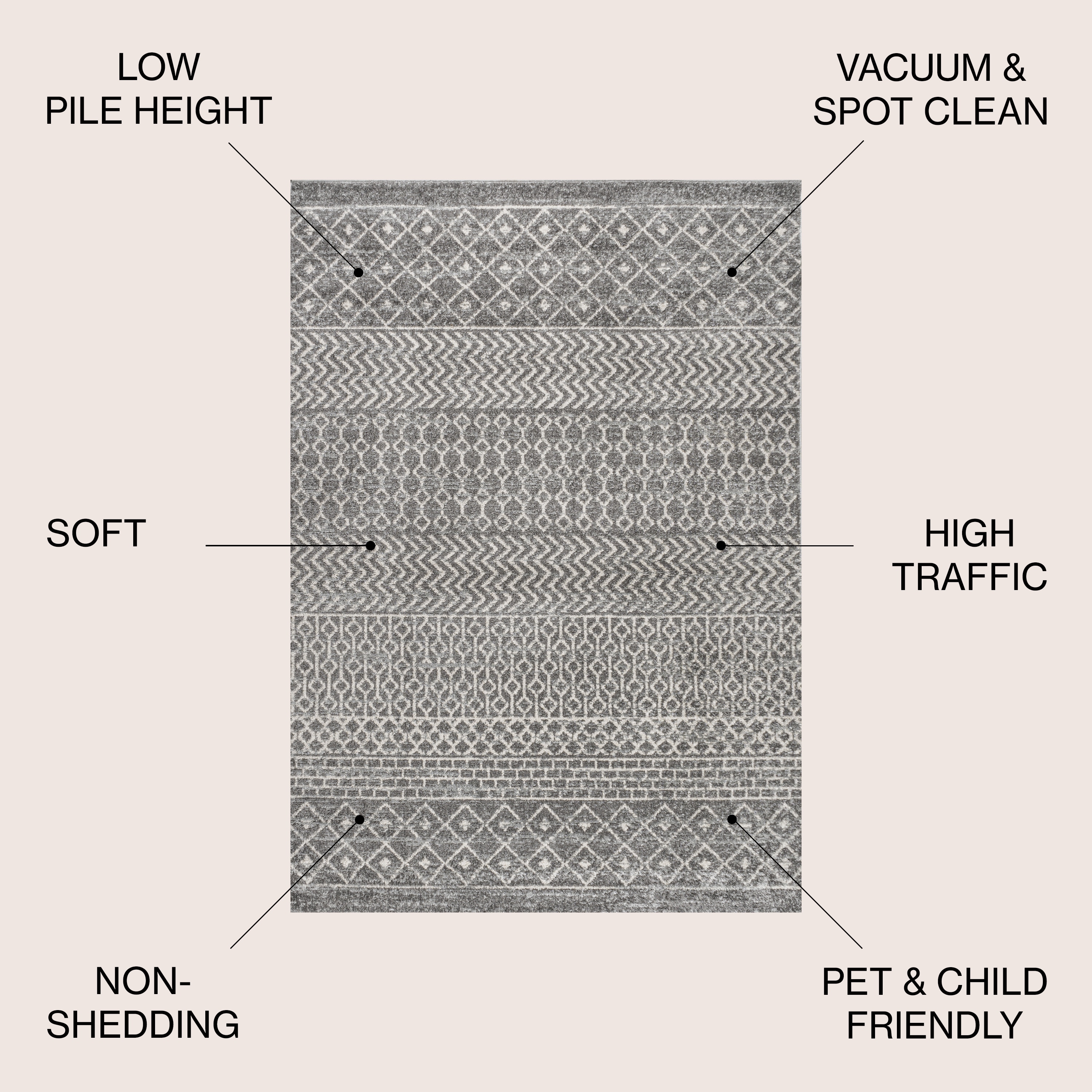 JONATHAN  Y MOH106B-4 rugs - View #3