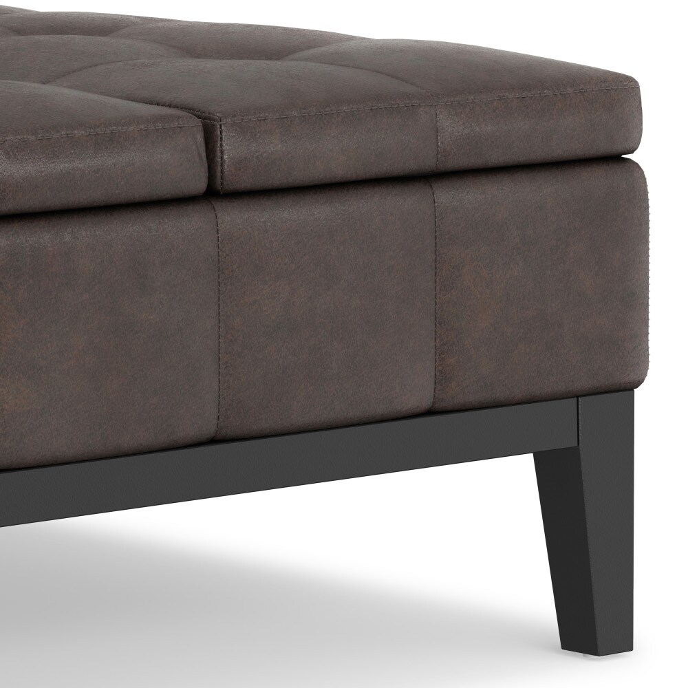 Simpli Home AXCOT-235-DBR Indoor-Ottomans - View #9