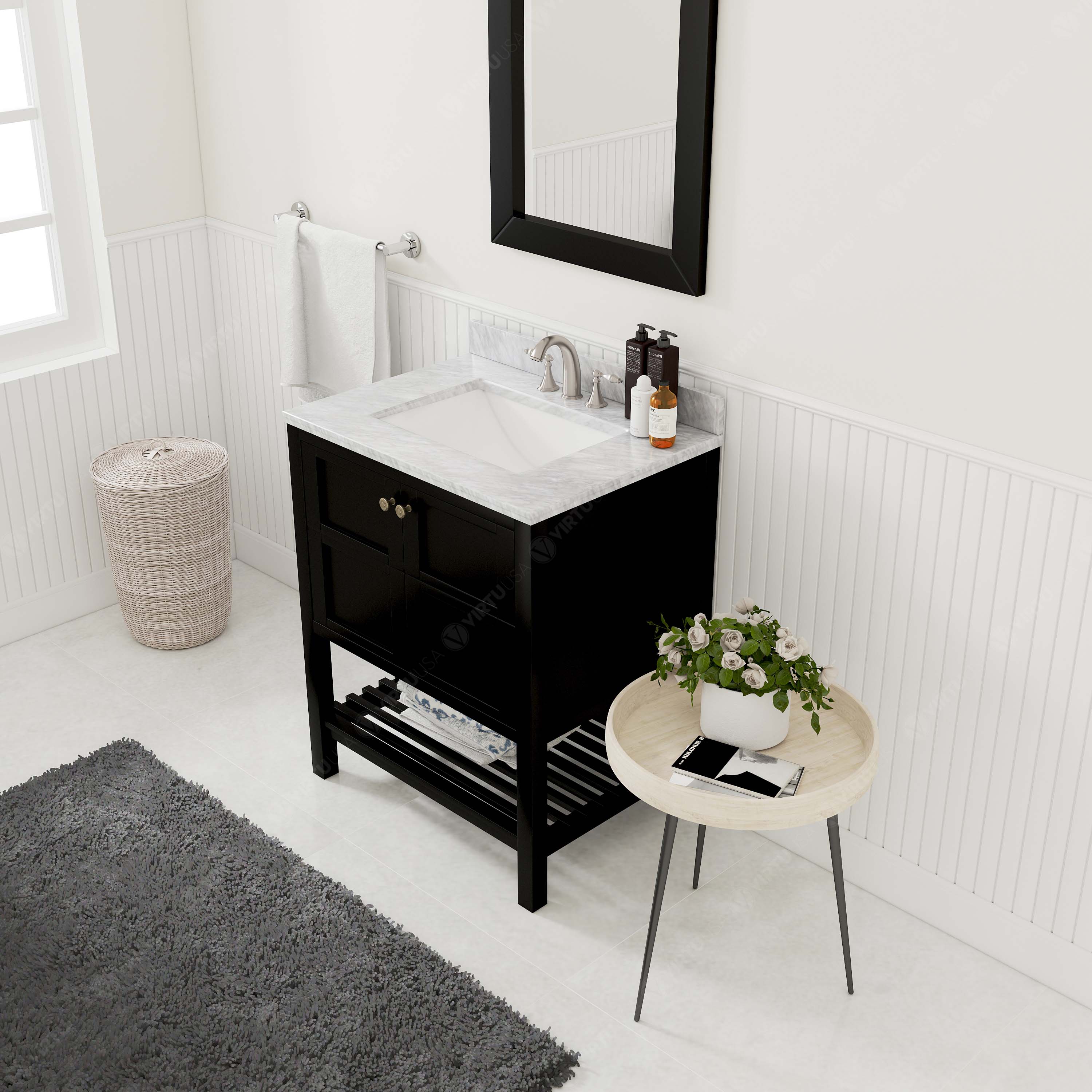 Virtu USA ES-30030-WMSQ-ES Bath-Vanity-Combo - View #3