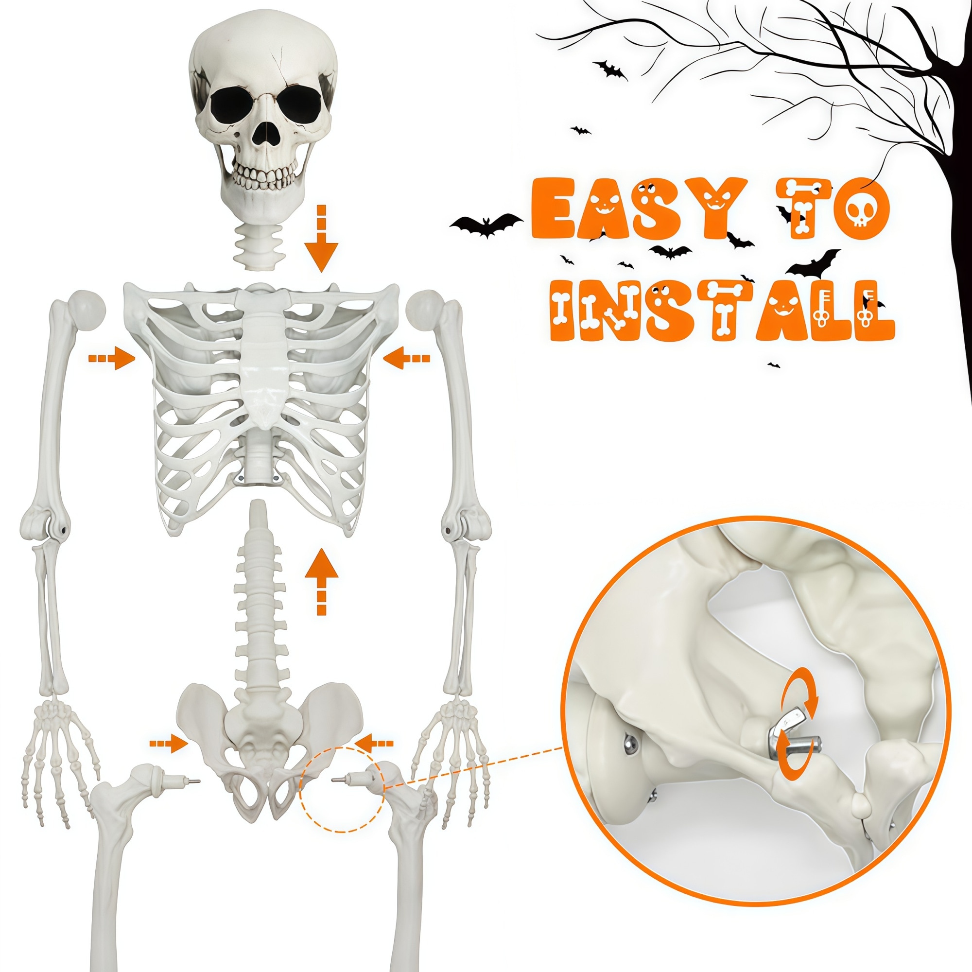 Numhew NHWILL94922 Table-Halloween-Decor - View #5