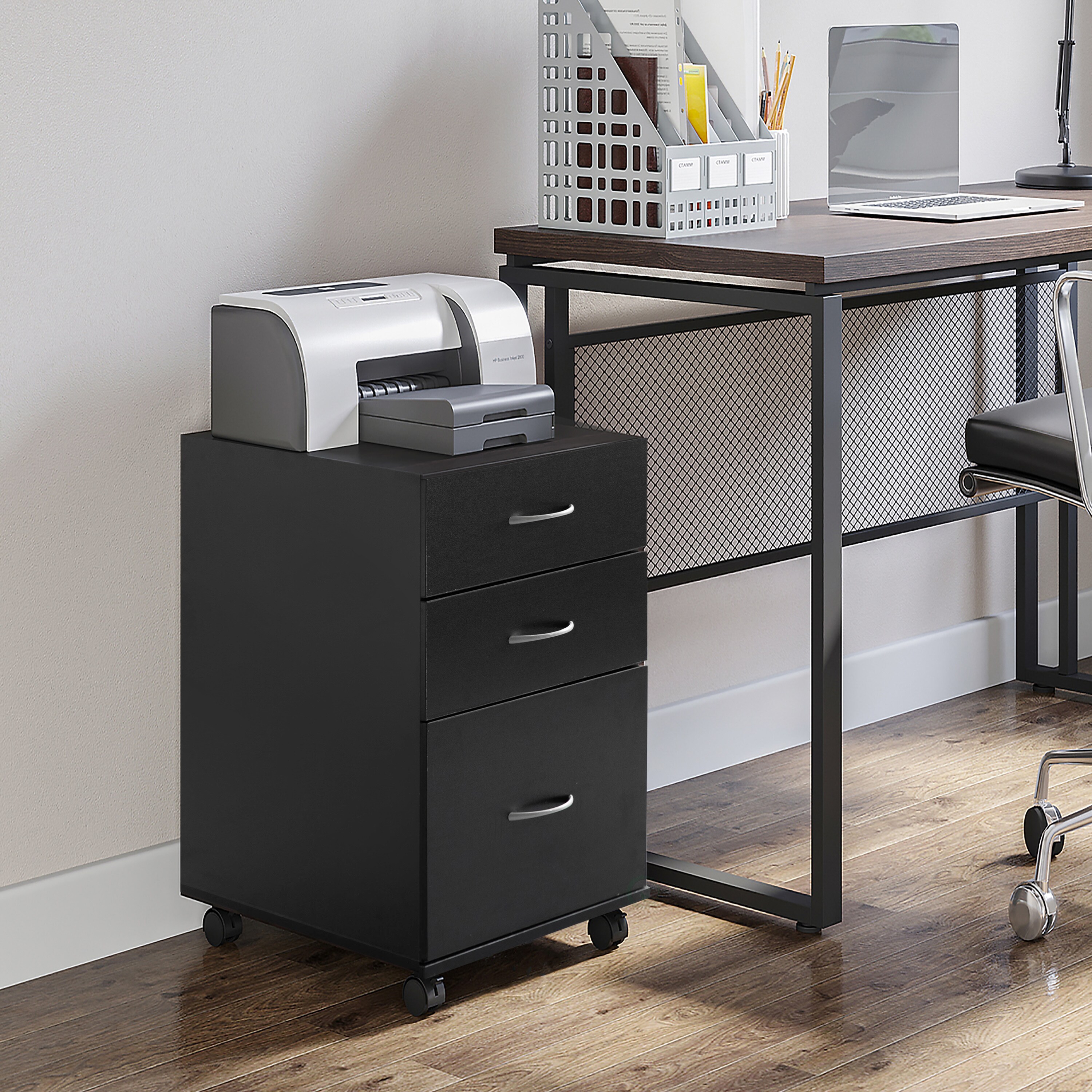 Basicwise QI003678.BK Filing-Cabinets - View #5