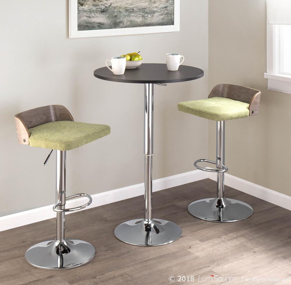 Lumisource adjustable store bar table