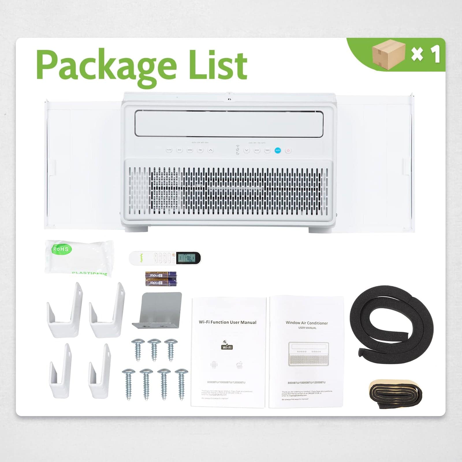 BILT HARD ACB-LW23-BI Window-Air-Conditioners - View #4