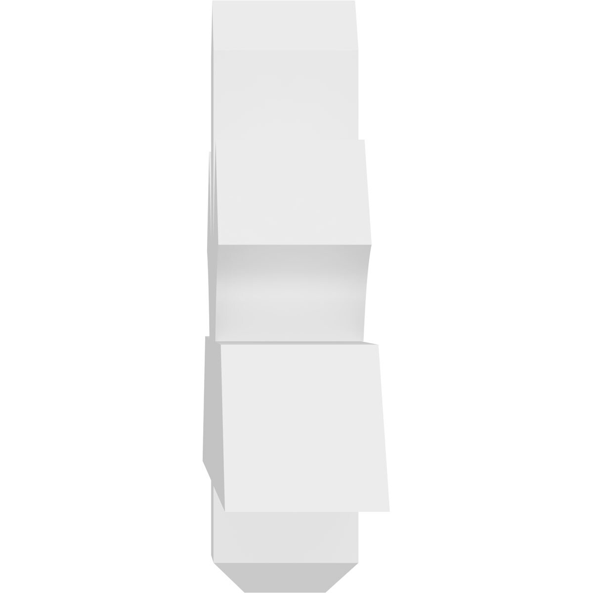 Ekena Millwork GBP036X14X0404RED00 Exterior-Brackets-Braces - View #3
