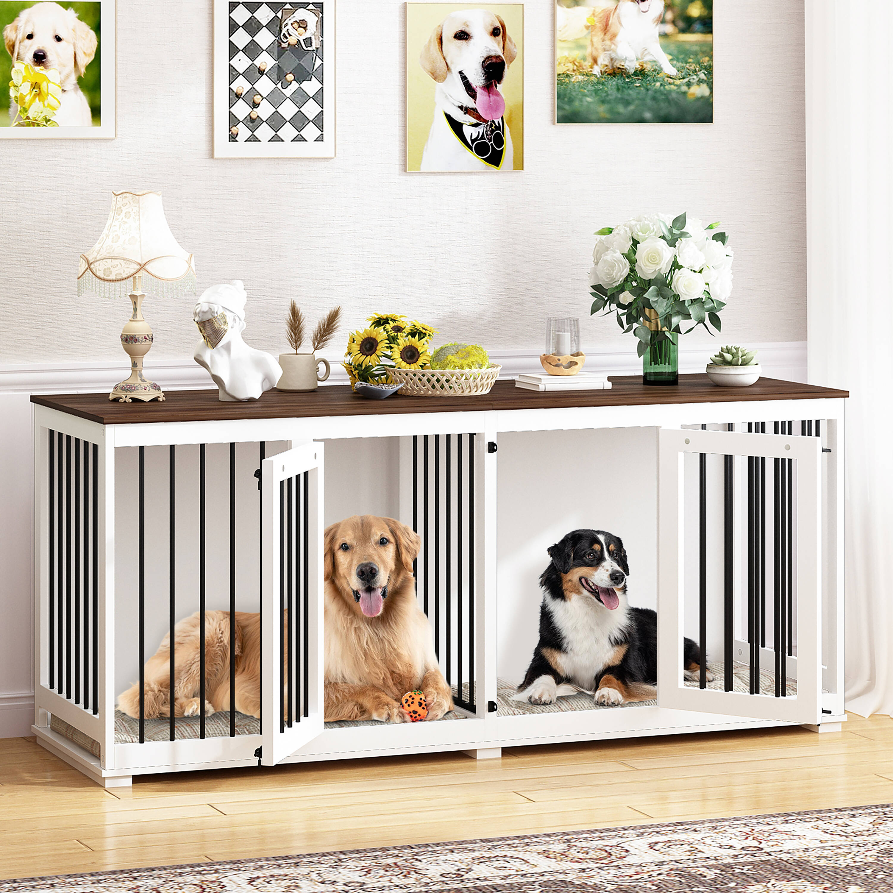 MIDHAM KF150145-01 Composite Indoor Large Dog/Cat House