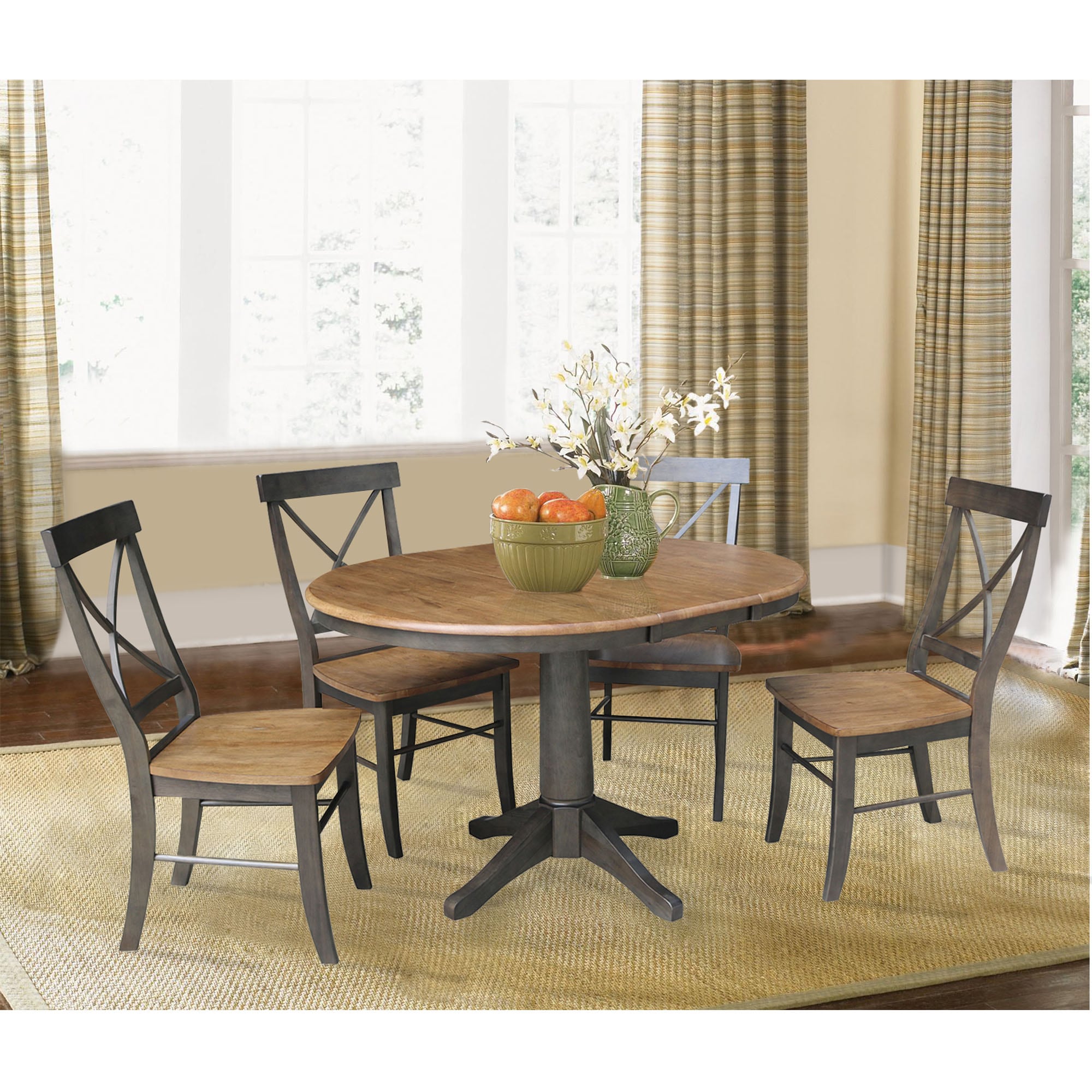 International Concepts K45-36RXT-27B-C613-4 Dining-Sets - View #2