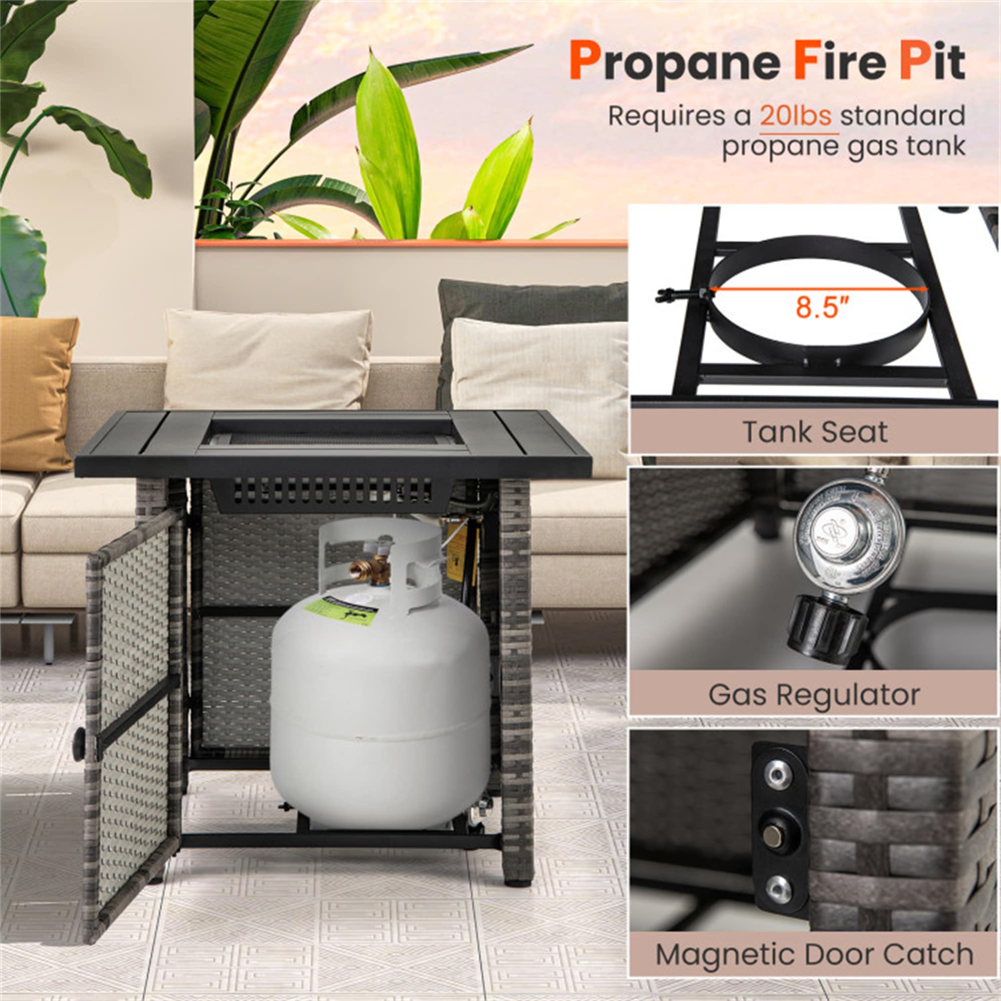 BABOOM BOM-P11846-CO Outdoor-Gas-Firepits - View #8