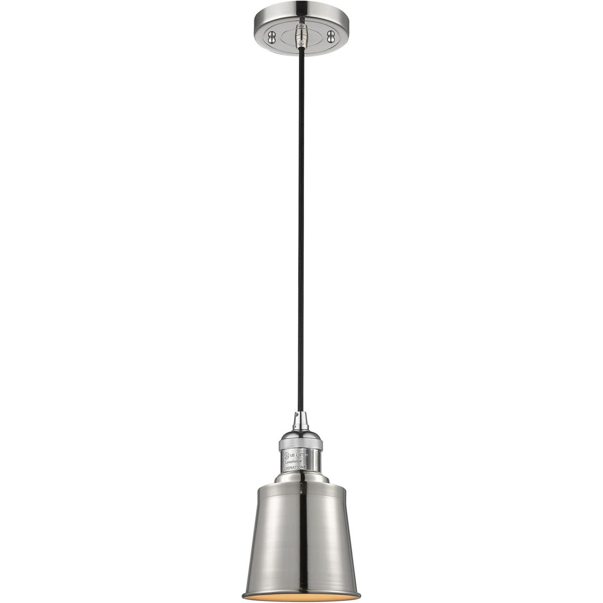 Innovations Lighting 1067160 201C-PN-M9 Franklin Restoration Addison Mini Pendant