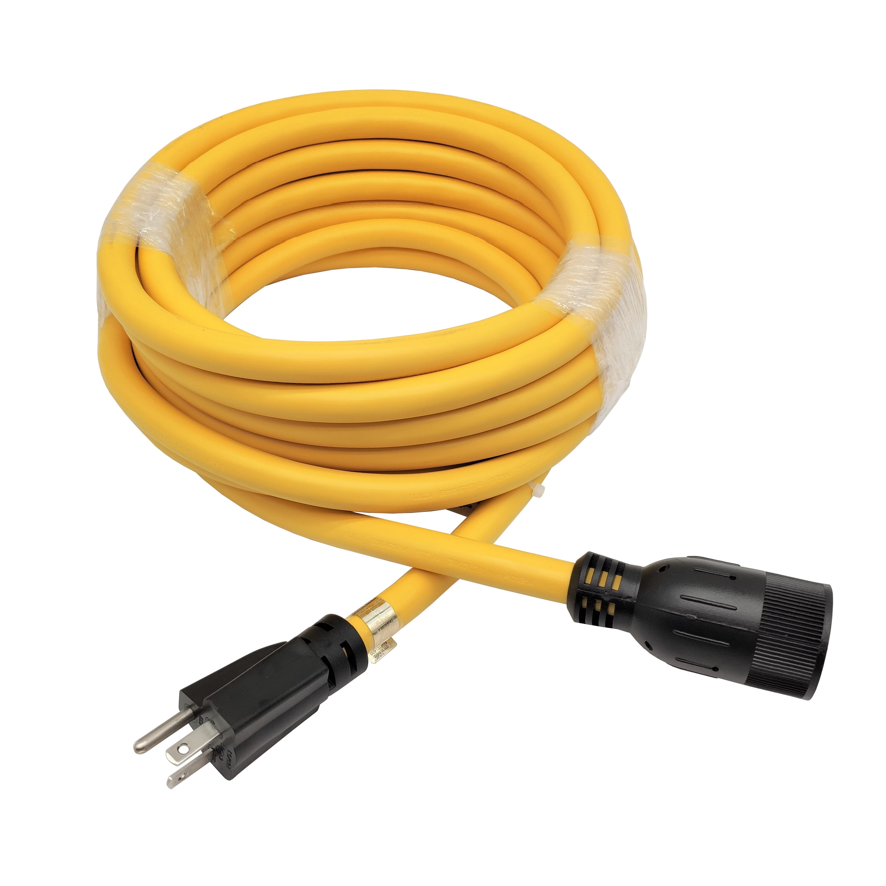 parkworld 62220 25-ft 12 / 3 3 Prong Yellow Indoor/Outdoor STW Heavy Duty General Extension Cord