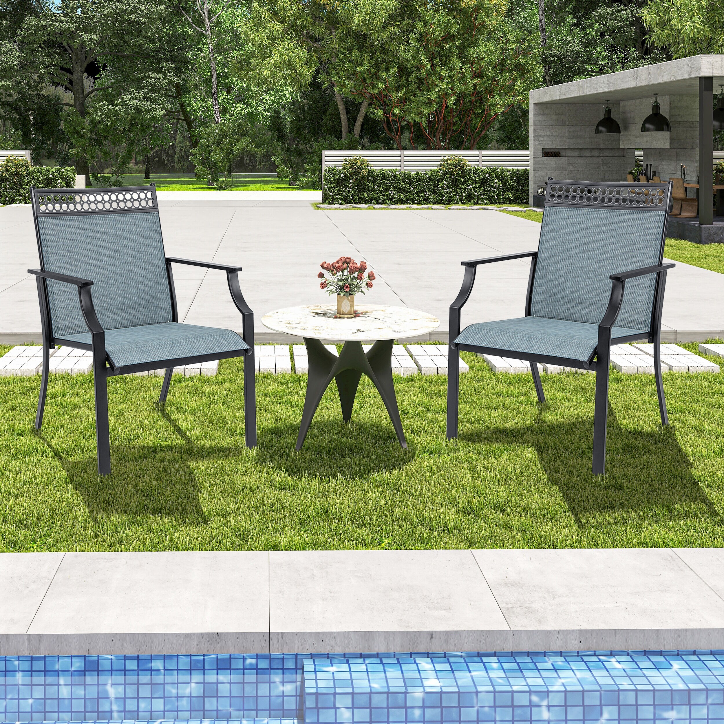 LIVIZA TDS11360BL-2 Patio-Chairs - View #4