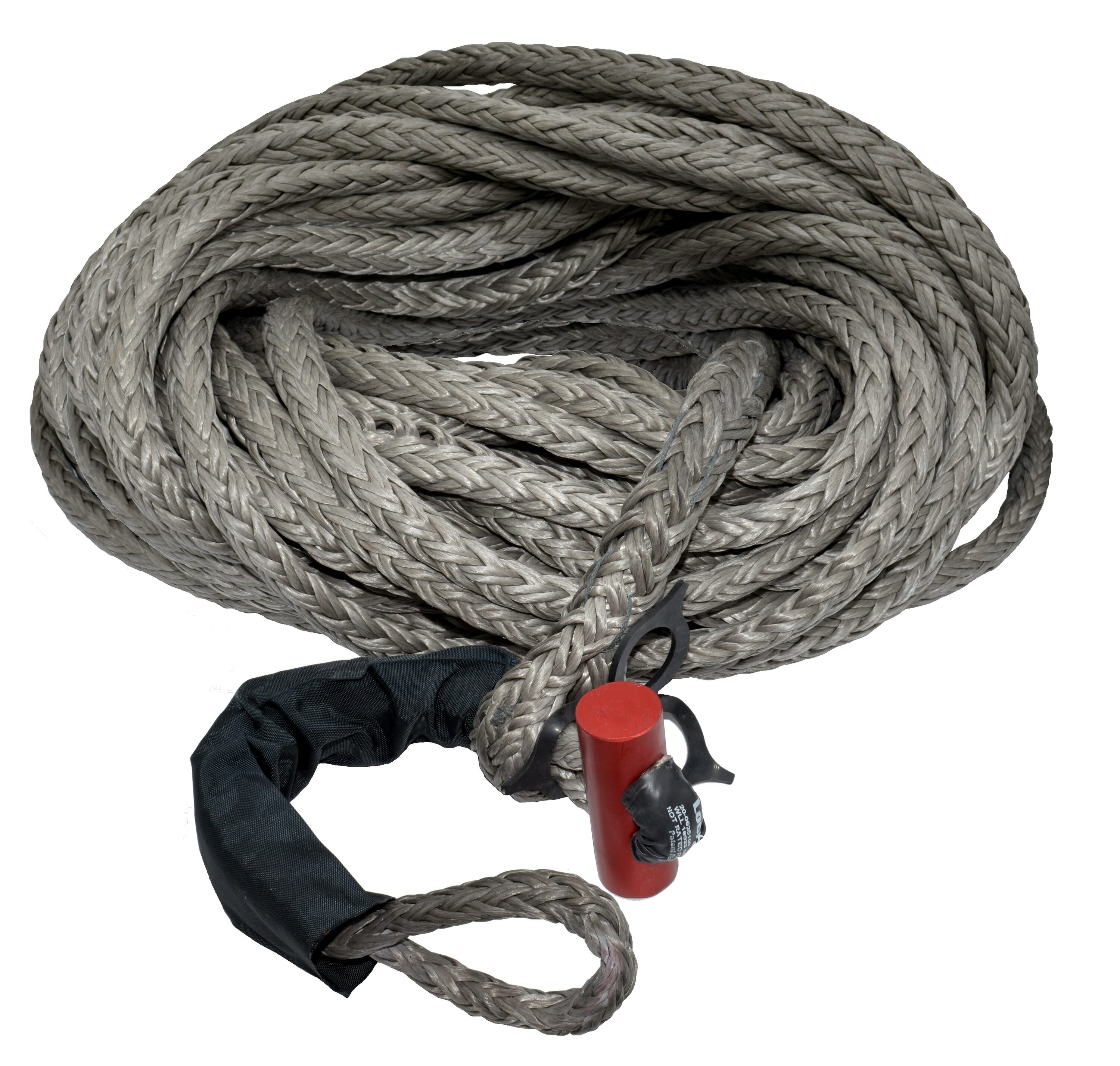 LockJaw Synthetic Winch Rope 5/8-in x 175-ft - 16,933 lb. Safe Working ...