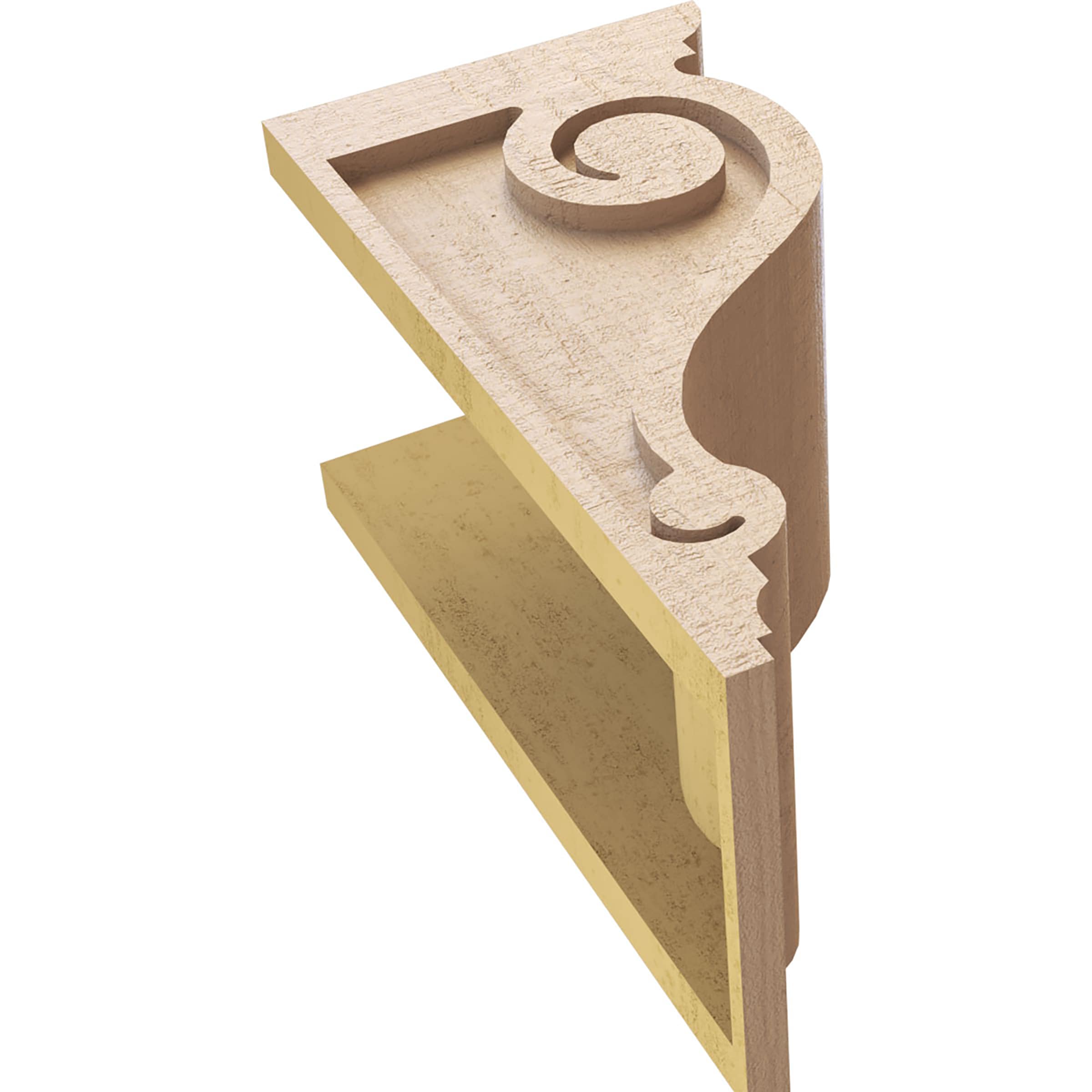 Ekena Millwork CORU08X08X16SCRRCPR corbels - View #6