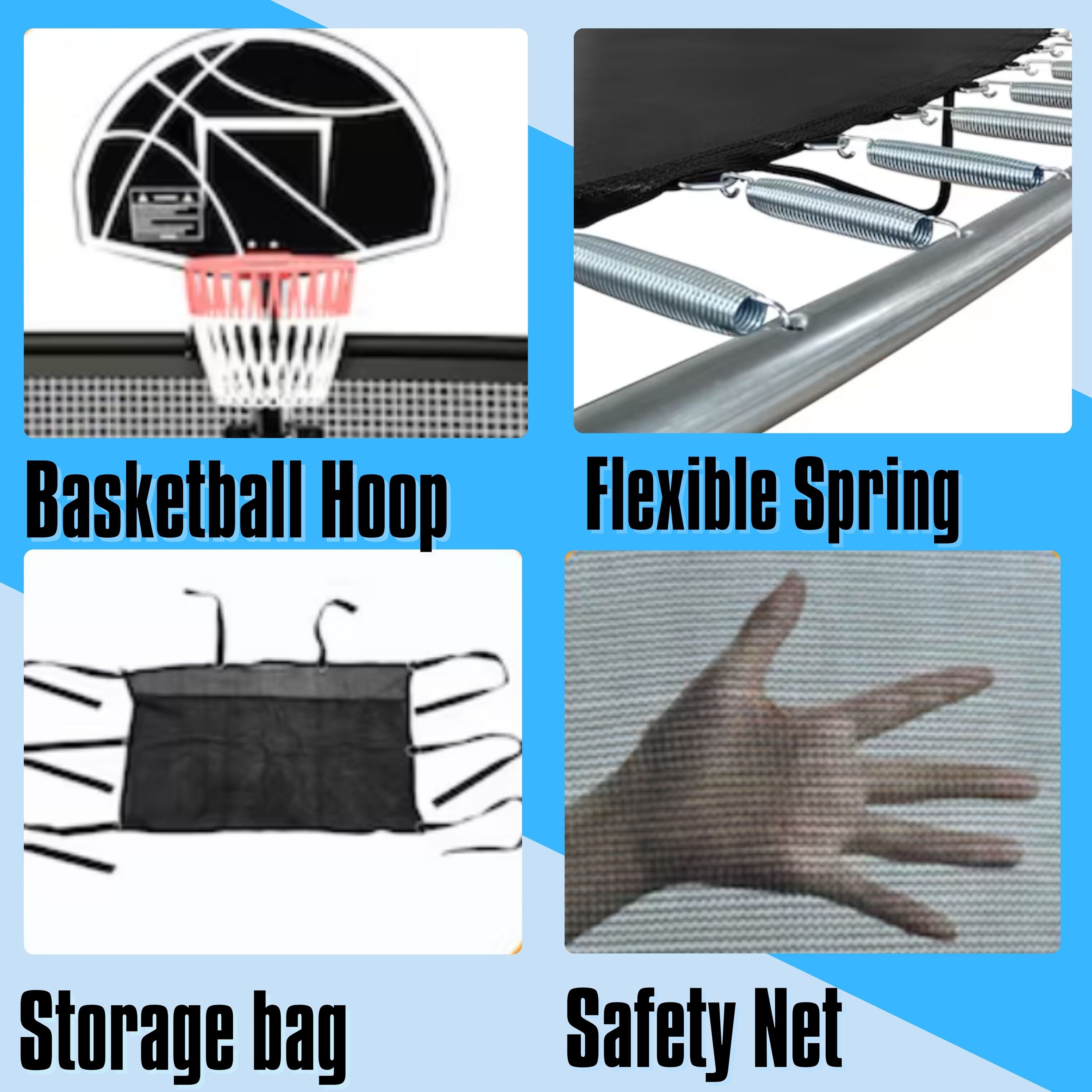 ToolCat BZ-3-128-SN trampolines - View #2