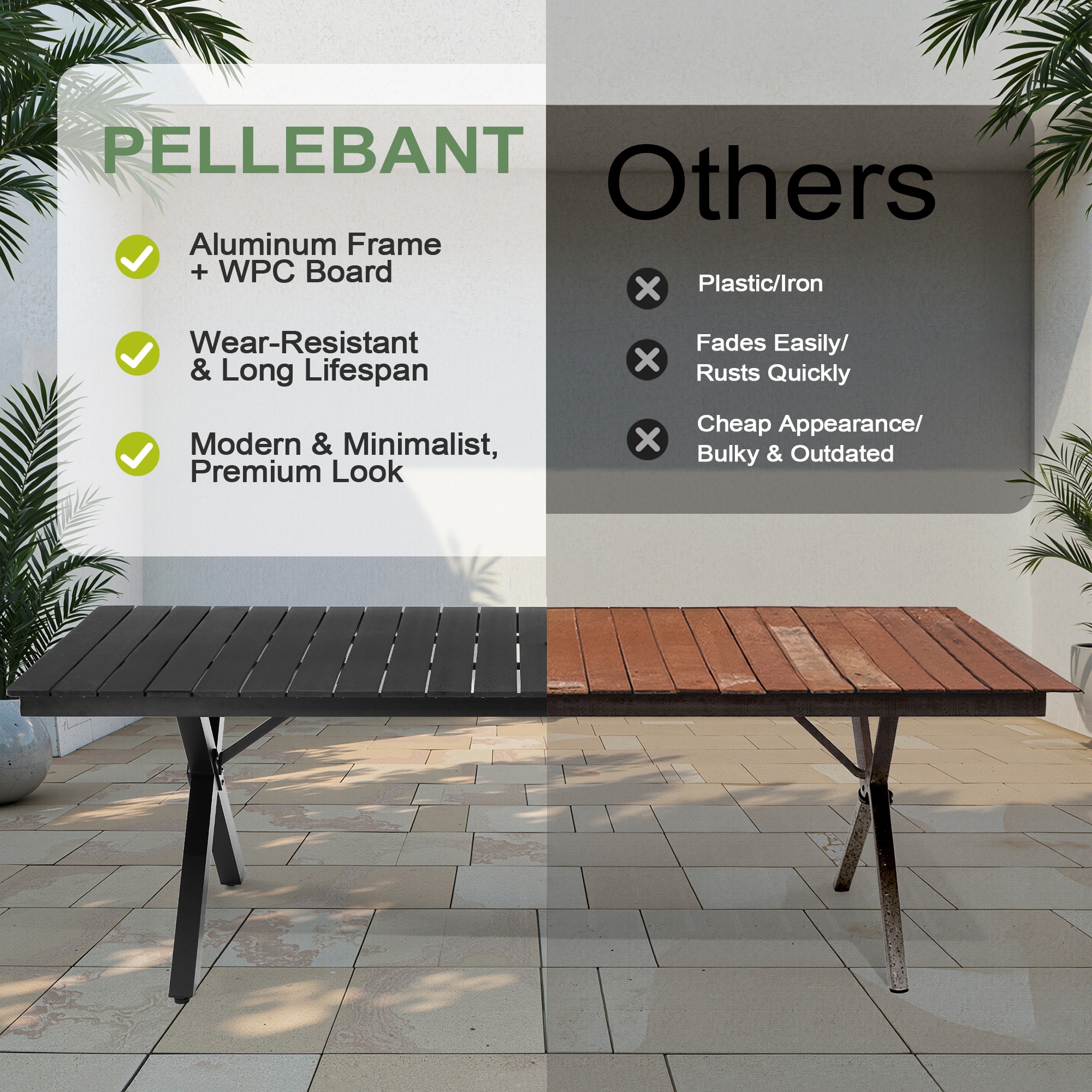 Pellebant ST25-TB063BLK240 Patio-Tables - View #4