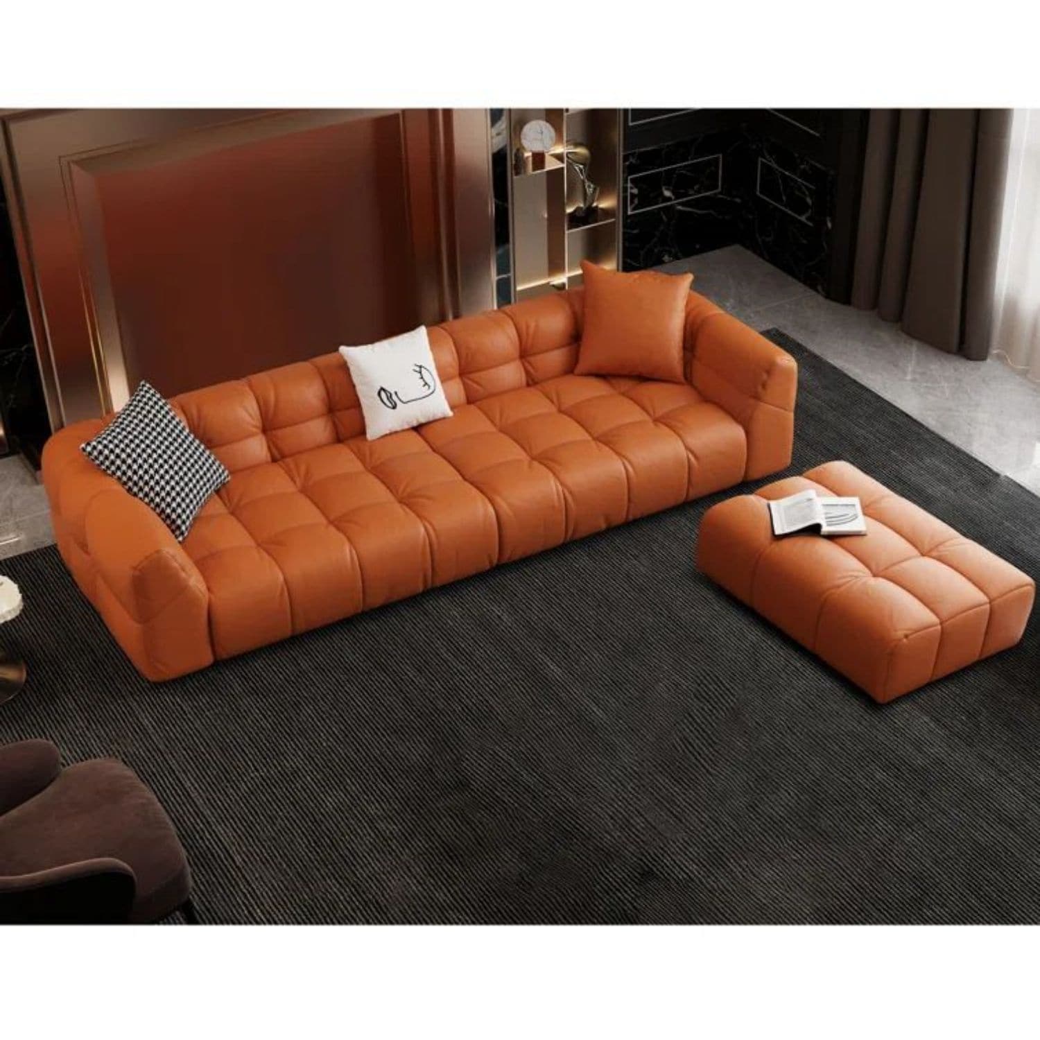 Oizaye DB-WW-S-2304O Sofas-Loveseats - View #3