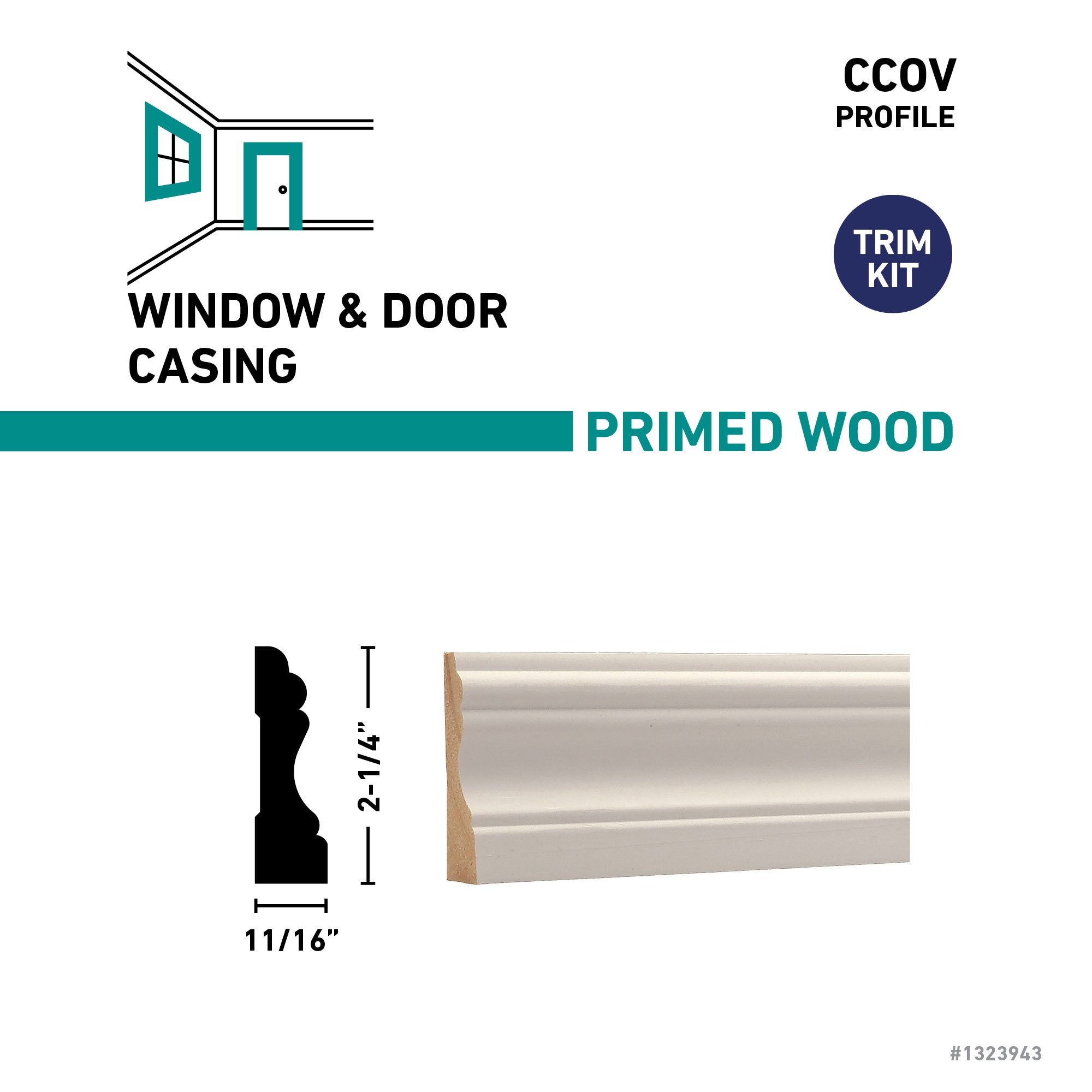 RELIABILT MCCOV30FJPML Window-Door-Casings - View #3