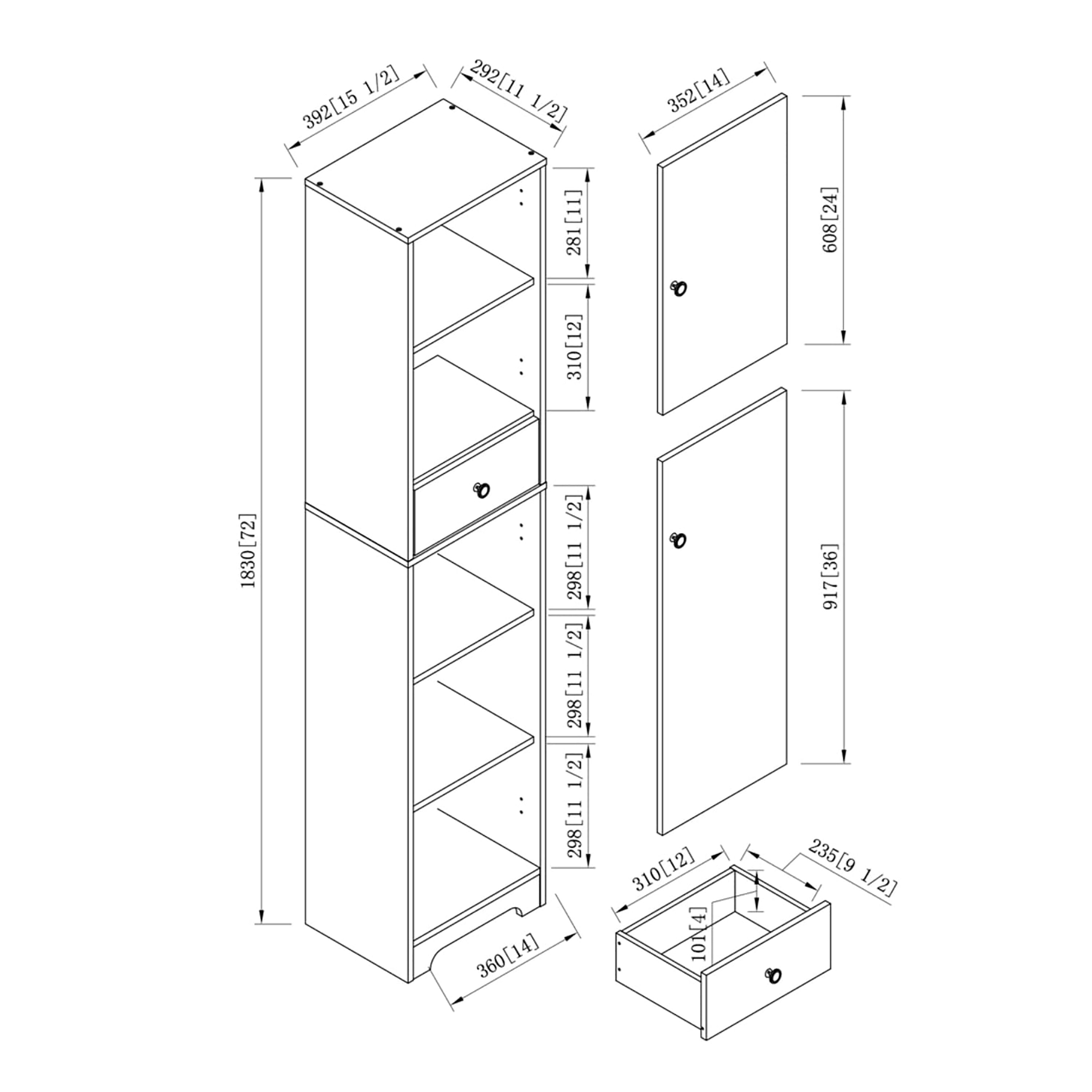 Furniture of America IDI-202798 Dining-Kitchen-Storarge - View #11