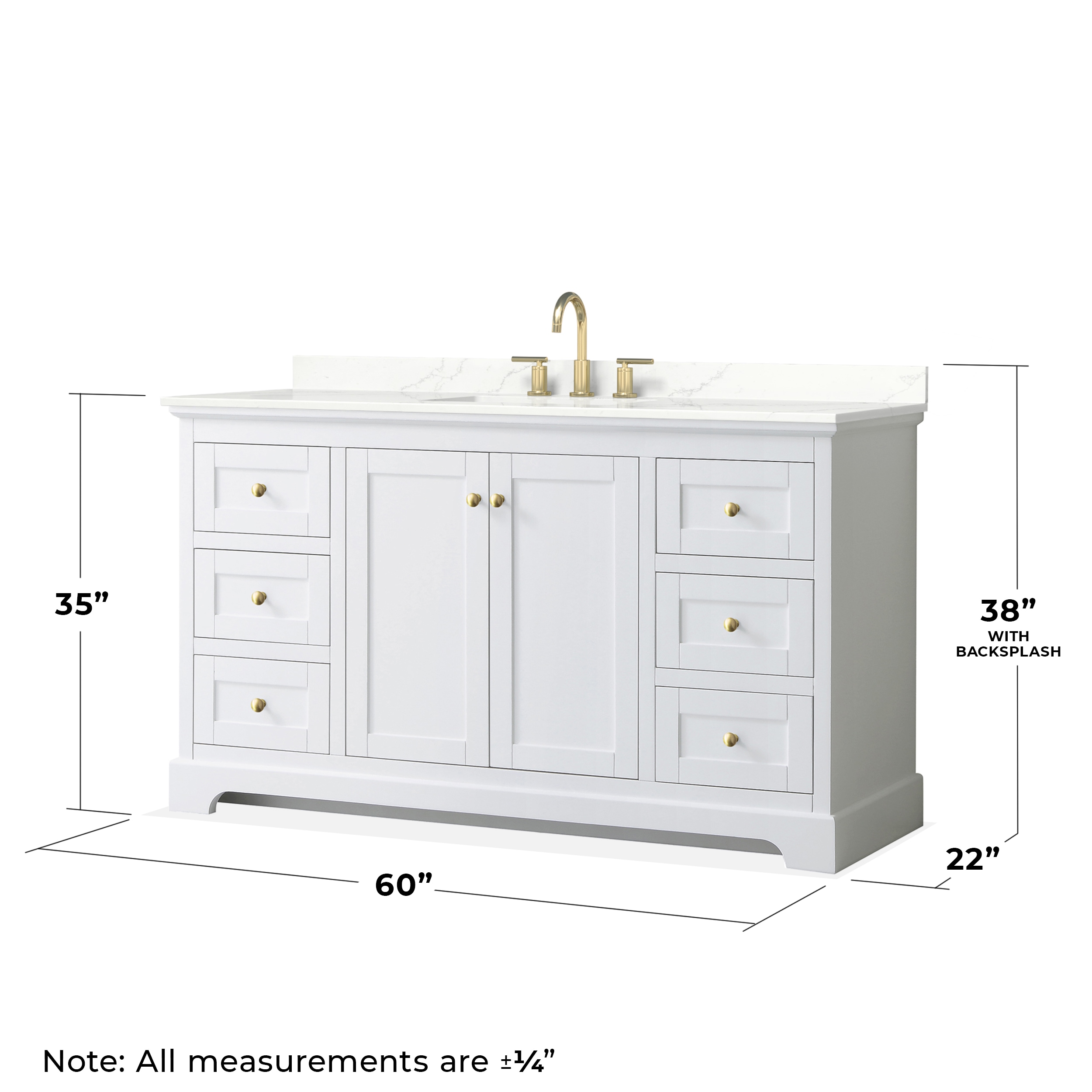 Wyndham Collection WCV232360SWGGTUS3M58 Bath-Vanity-Combo - View #6