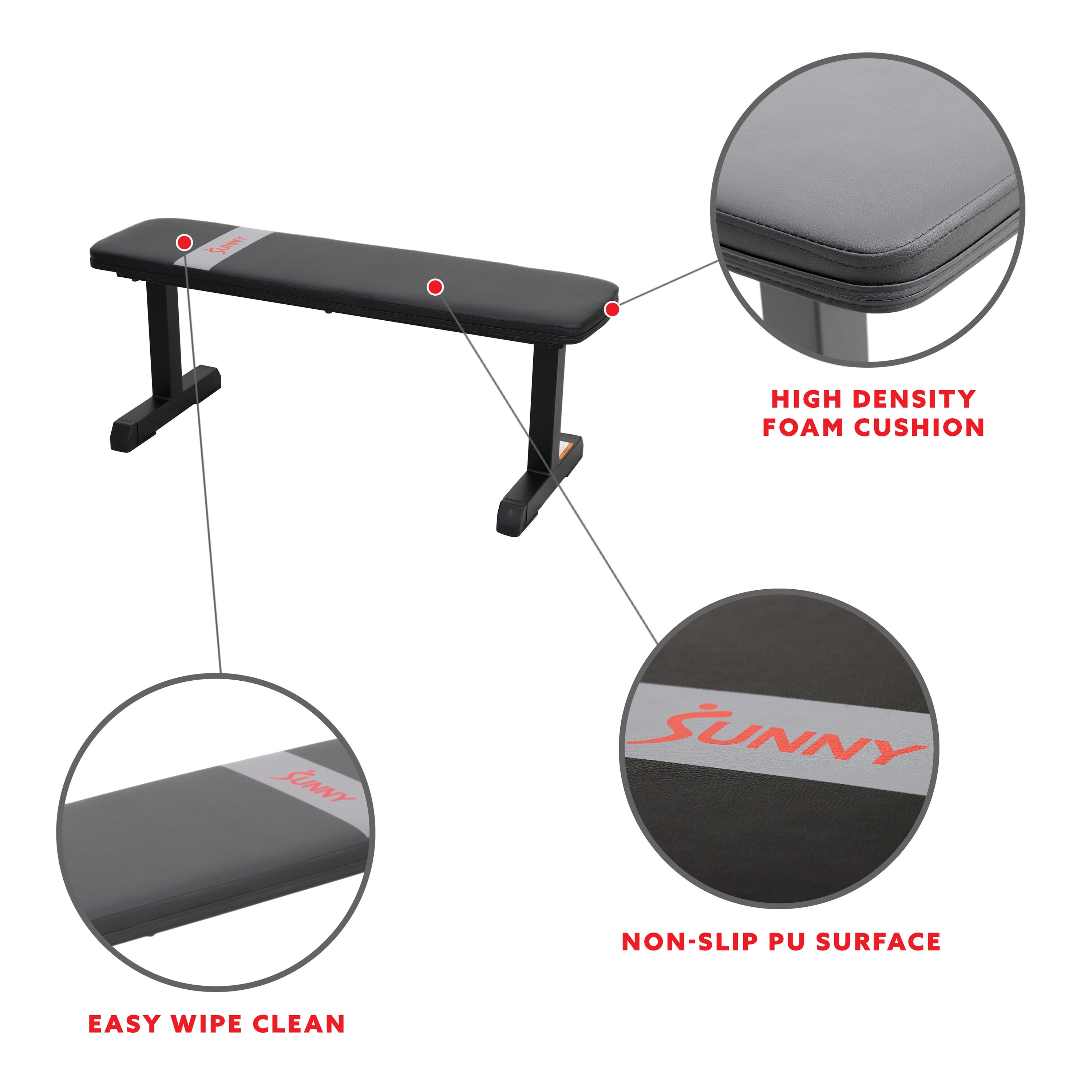 Sunny best sale weight bench