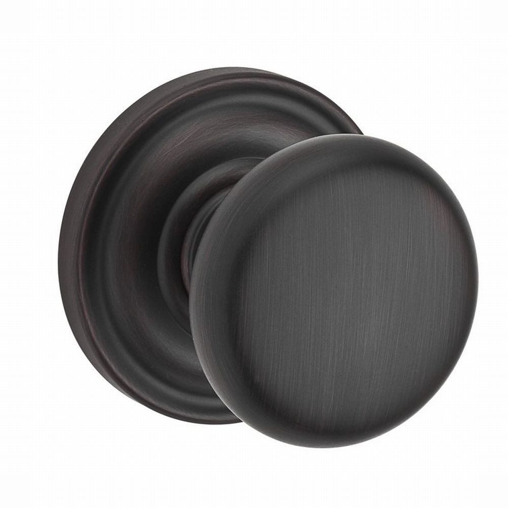 Baldwin PVROUTRR112 Venetian Bronze Interior Bed/Bath Privacy door knob Single pack