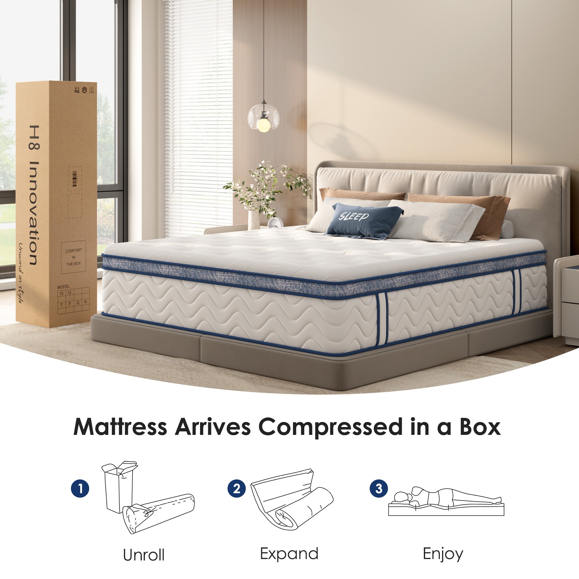 Fun Orange FUN25MT25 Mattresses-Boxsprings - View #2