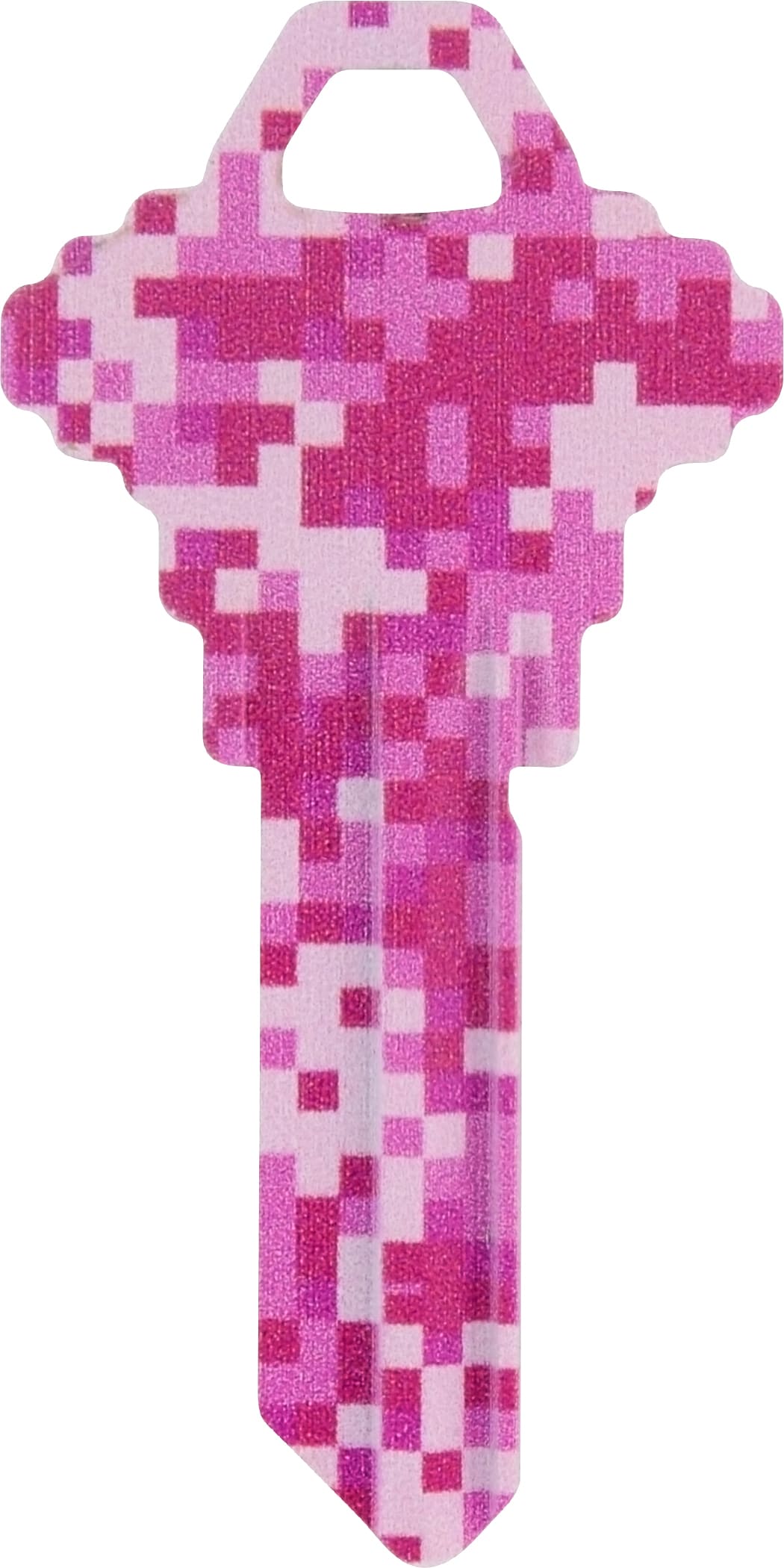 Hillman 86924 Multicolor Decorative Key Brass House/Entry Key Blank