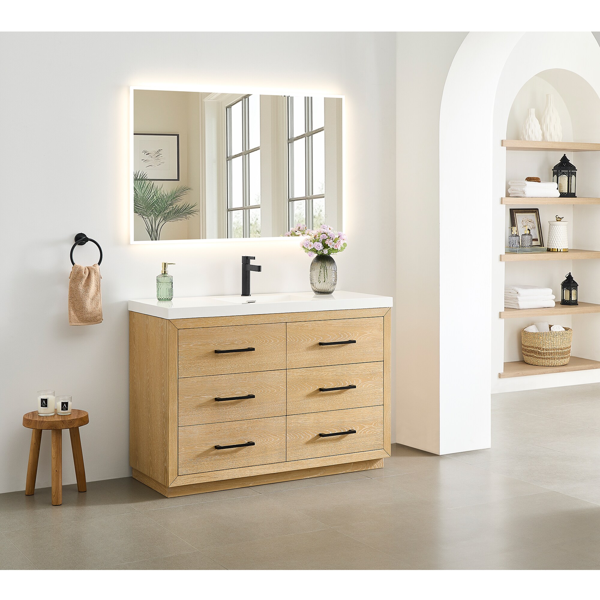 Altair 579048-WO-WH-NM Bath-Vanity-Combo - View #13