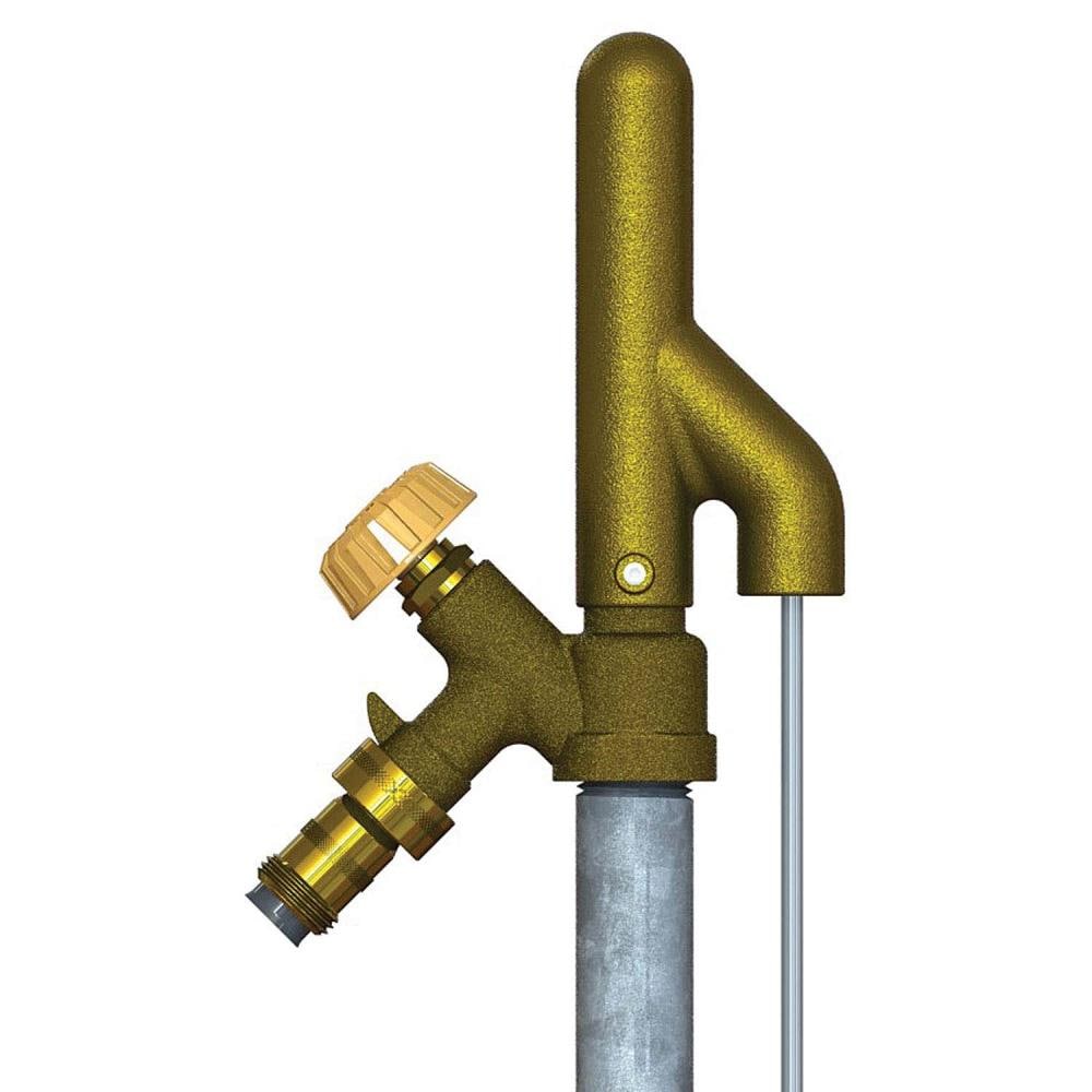 Woodford H34-C12 4-ft Bury Depth Frost Resistant 1-in Male Gold Brass Hydrant