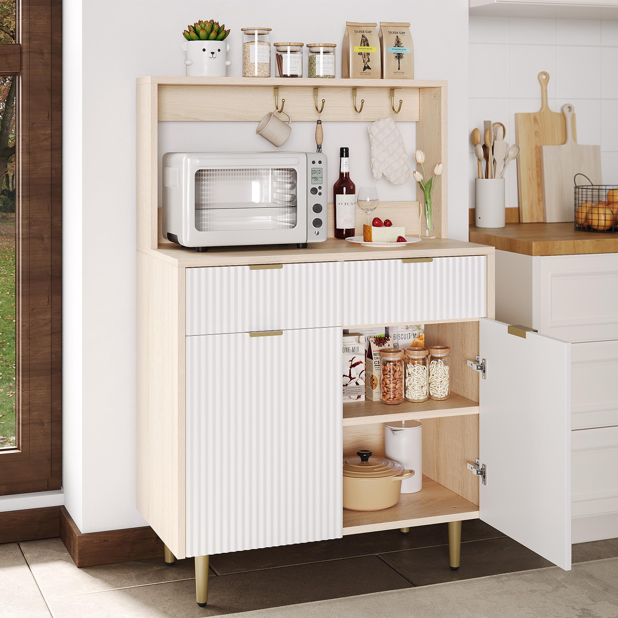 GarveeLife LEEW-PHK-33PCVTWB Cabinets-Kitchen - View #2