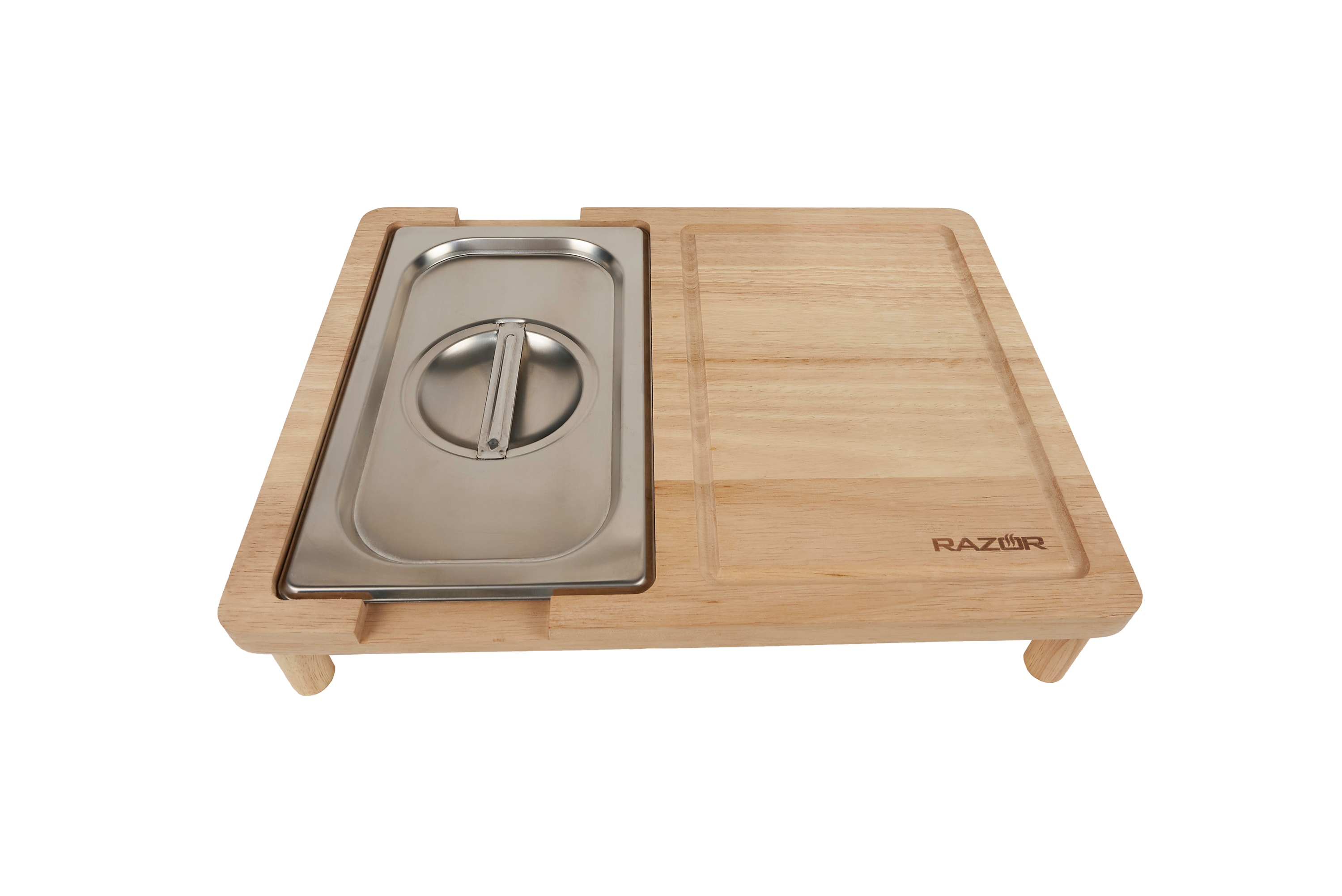Kitchen Details Bamboo Cutting Board 15.75-in L x 11.81-in W Wood