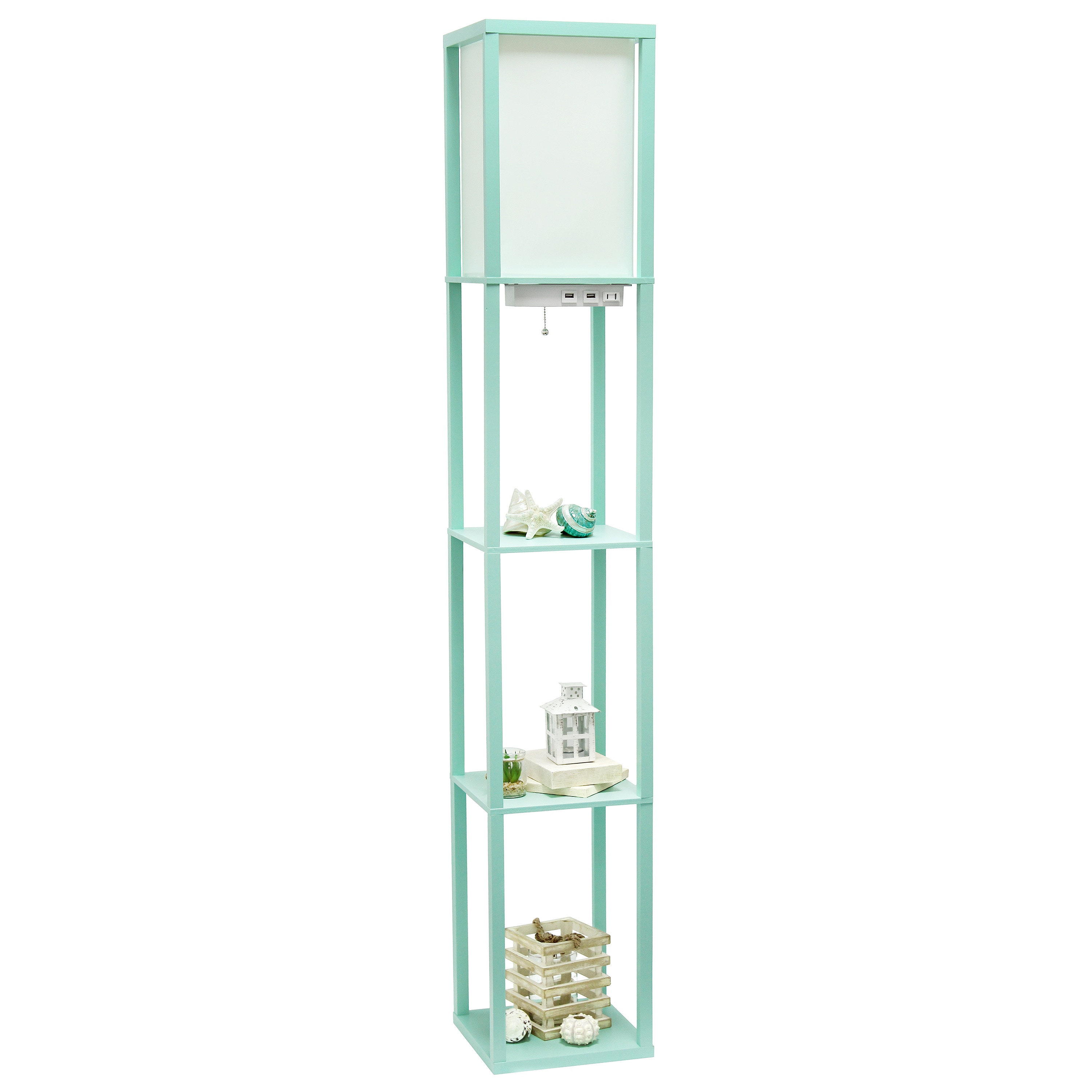 Simple Designs LF1037-AQU-LB floorlamps - View #6
