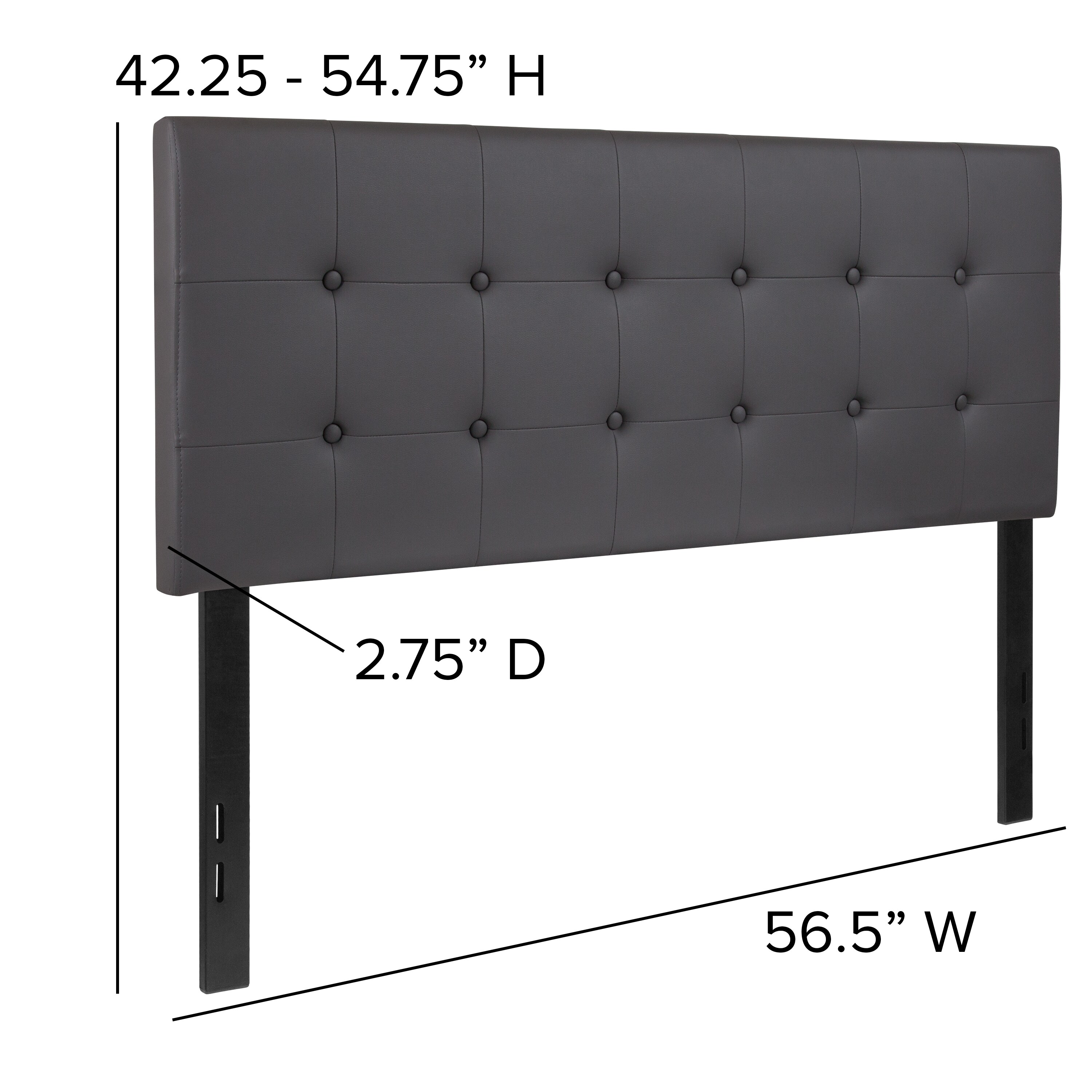 Flash Furniture 889142216230 Upholstered-Headboards - View #7