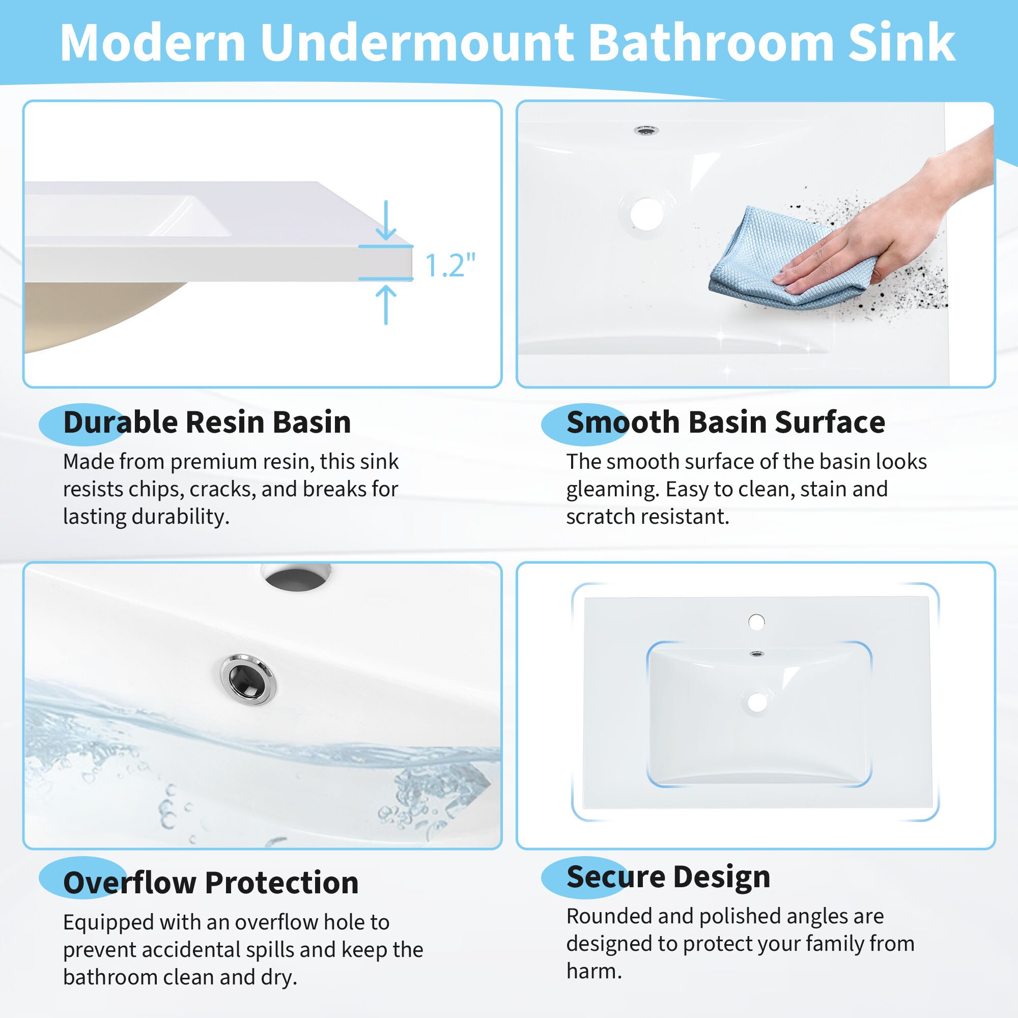 MELLIN LSA311024 Vanity-Tops - View #3