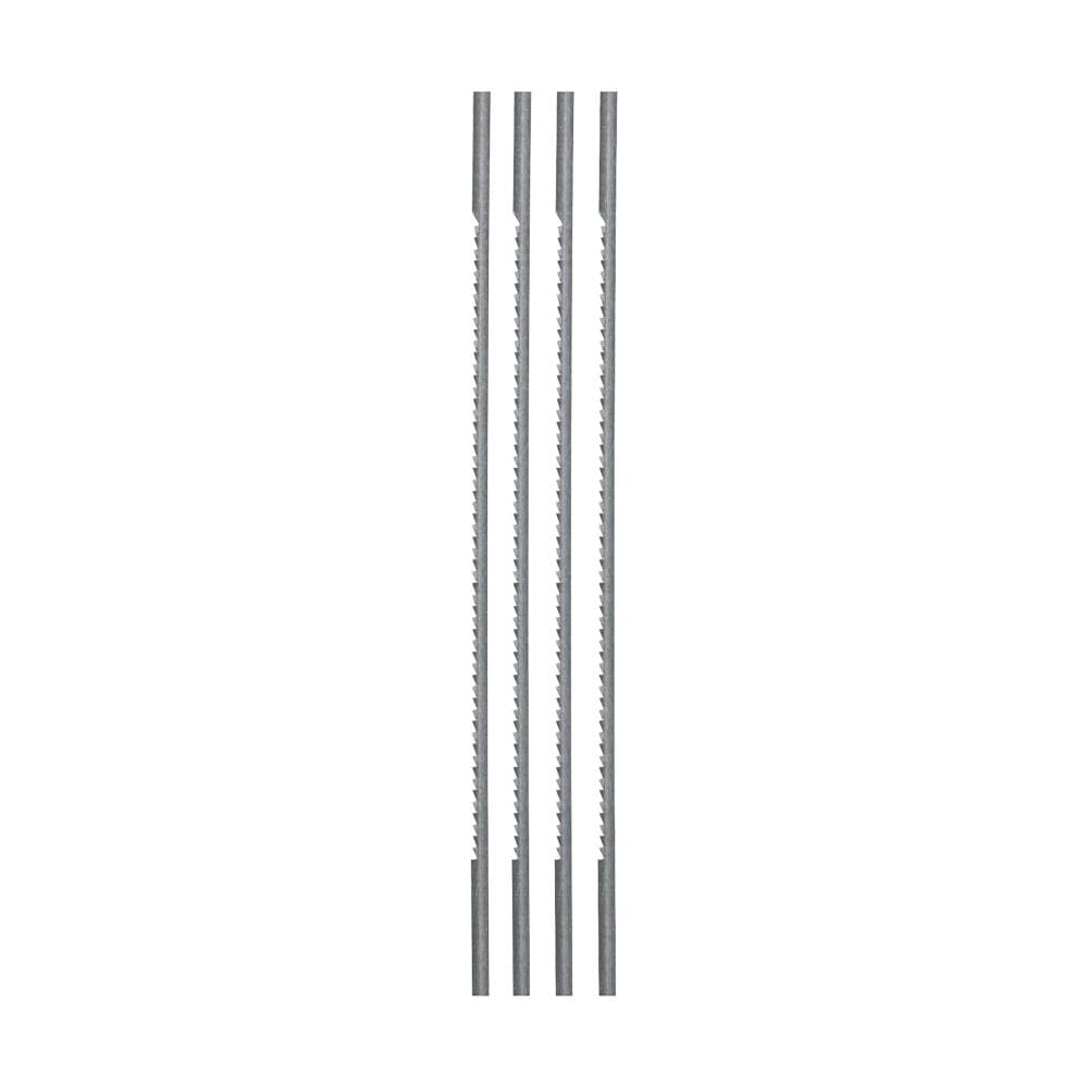Bosch 4-Pack 5-in Plain High Speed Steel Scroll Saw Blade in the Scroll Saw  Blades department at