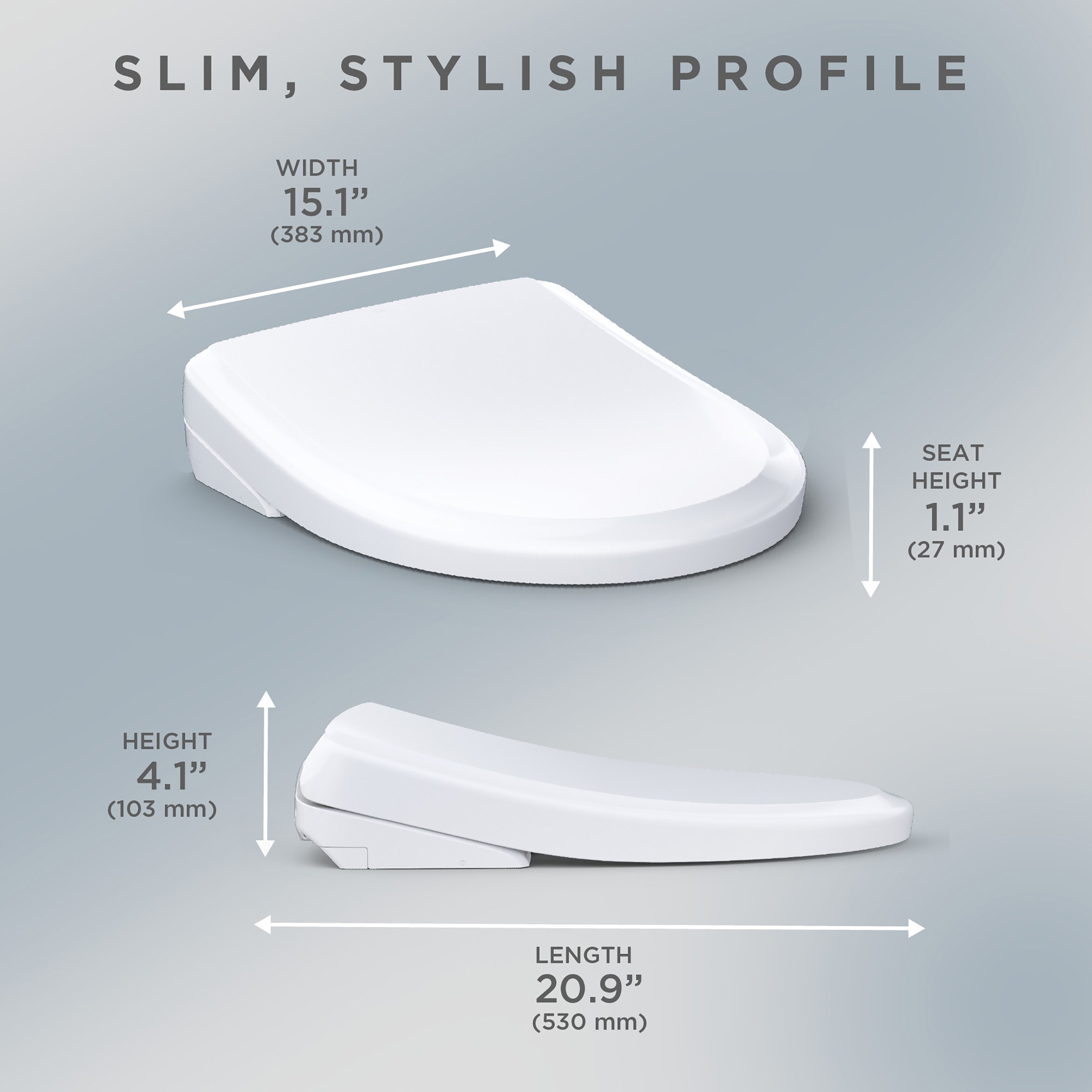 TOTO SW4724AT40-01 Bidet-Toilet-Seats - View #9