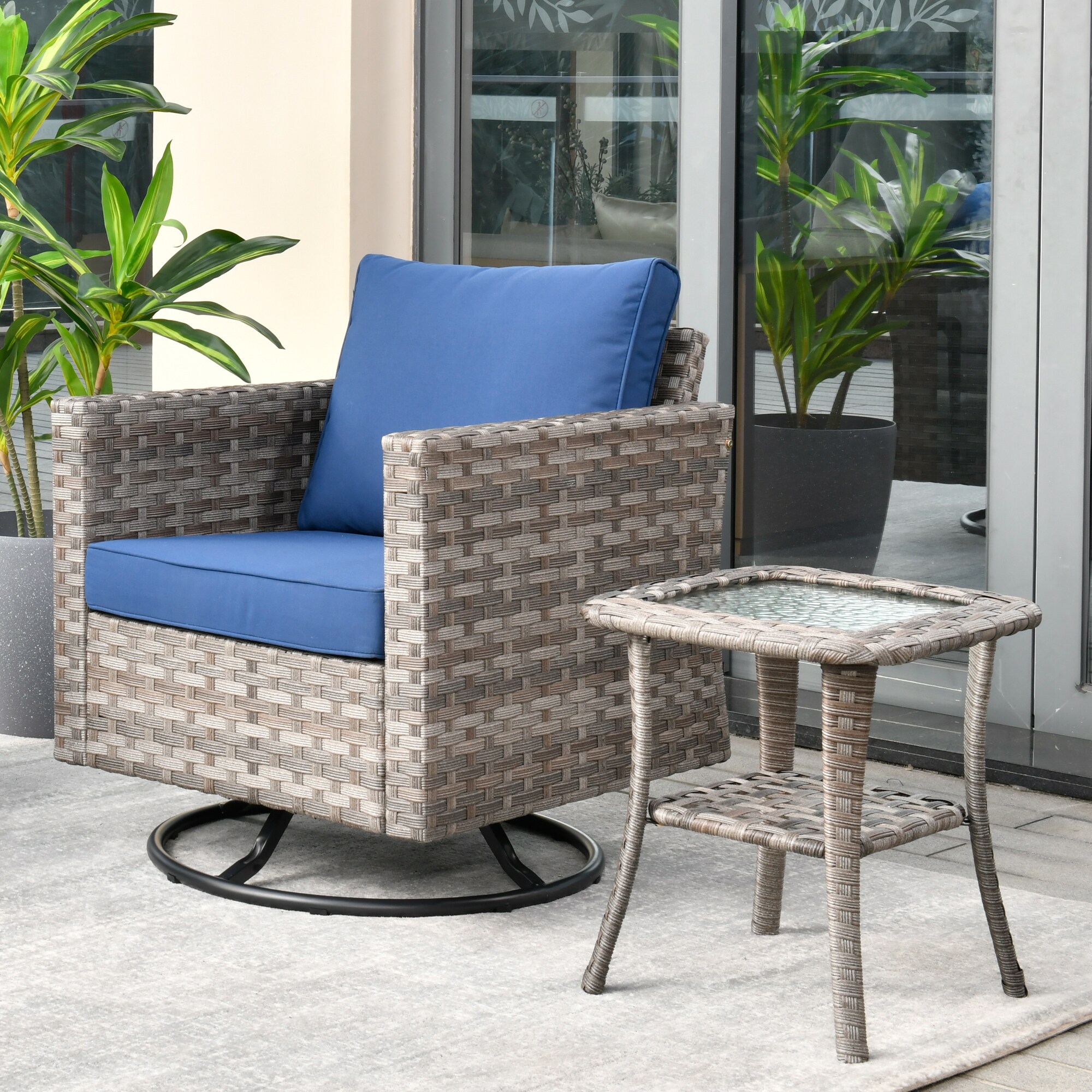 Pouuin SYZBBR7-CT Patio-Chairs - View #8