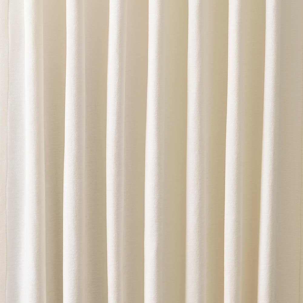 Origin 21 84-in Ivory Light Filtering Back Tab Single Curtain